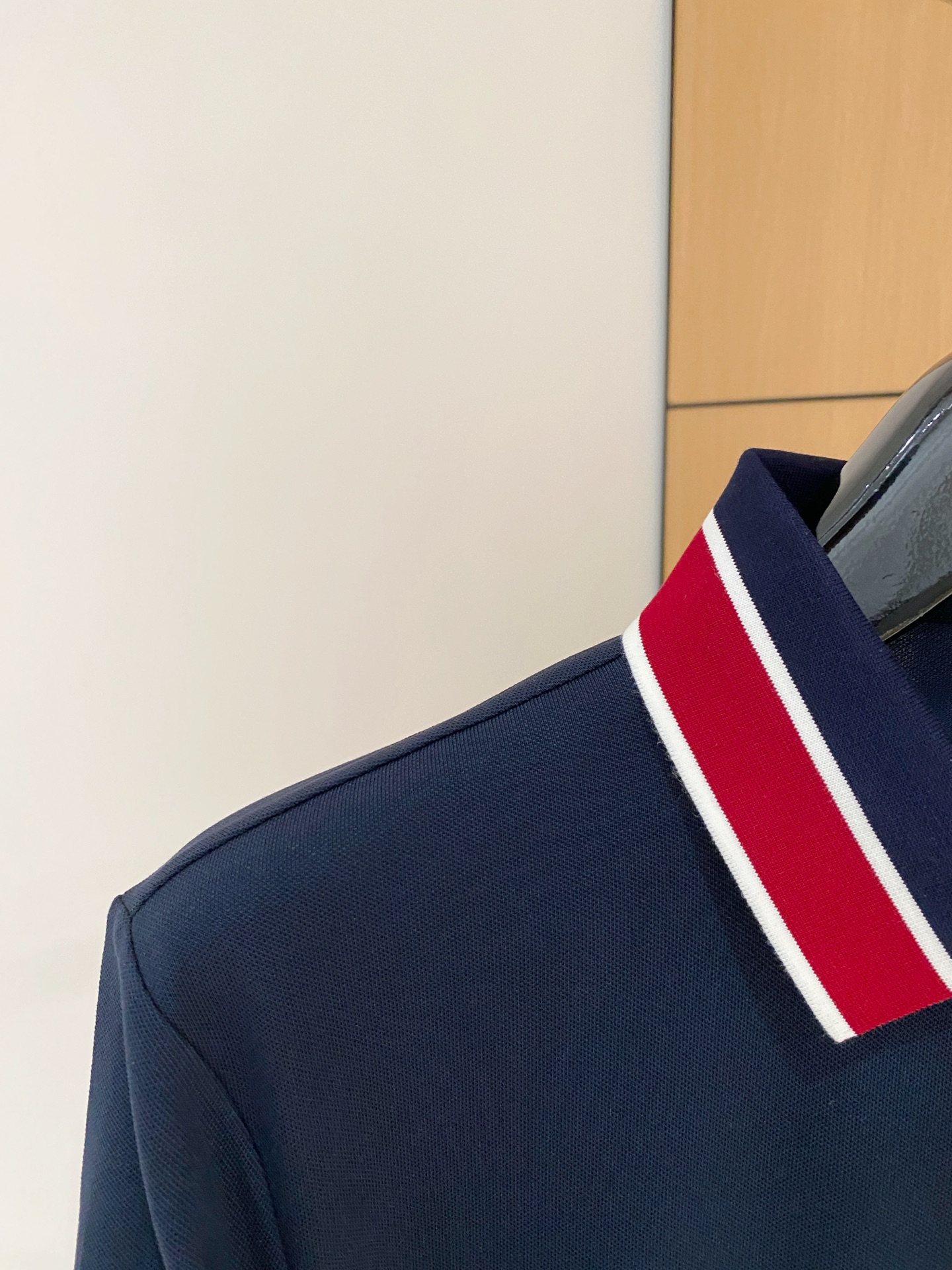 PTB 25SS新款春夏短袖翻领T恤Polo，最高版本客供定制高端朱地面料简单时尚款，拼色螺纹超级好看！