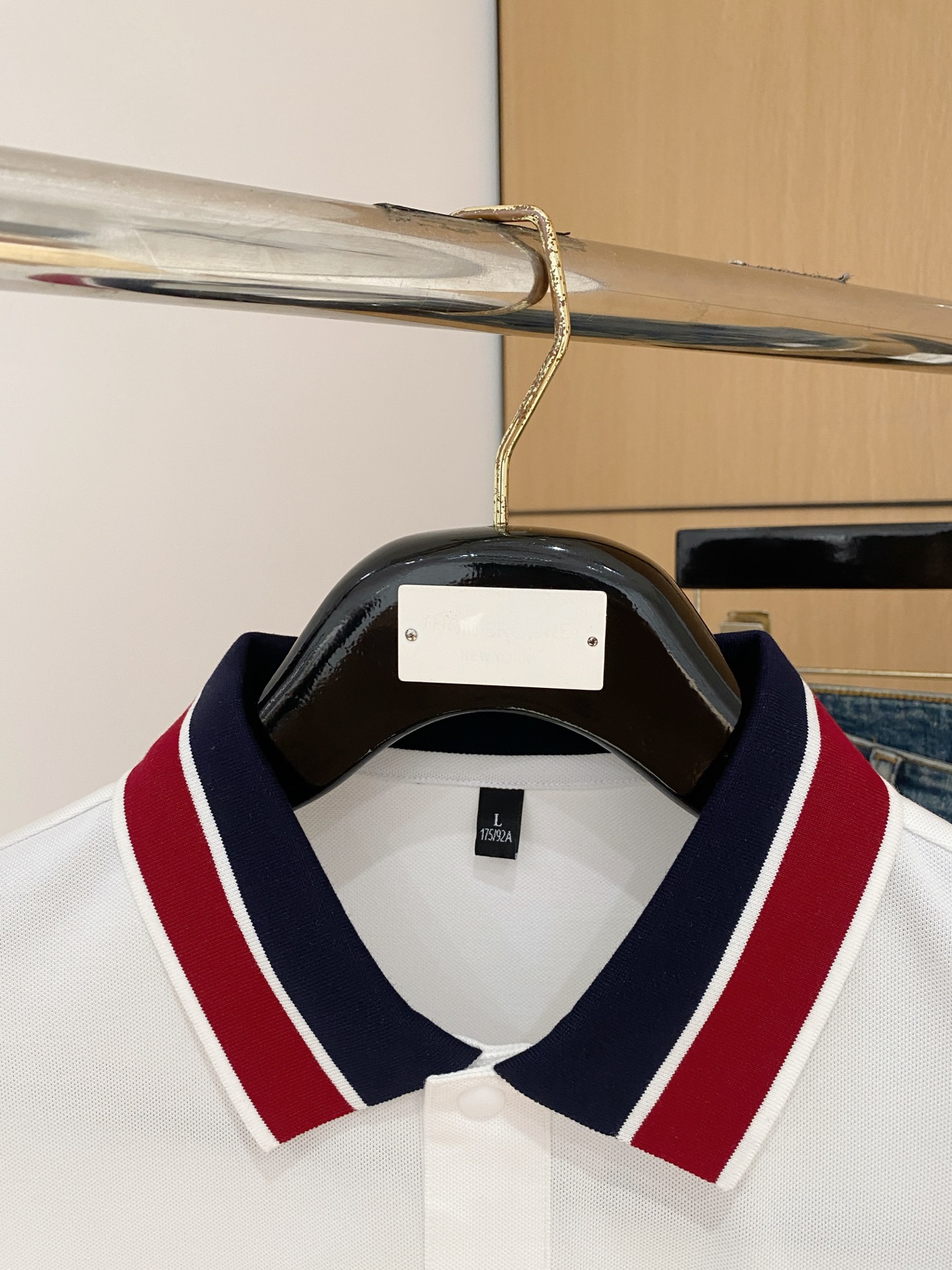 PTB 25SS新款春夏短袖翻领T恤Polo，最高版本客供定制高端朱地面料简单时尚款，拼色螺纹超级好看！