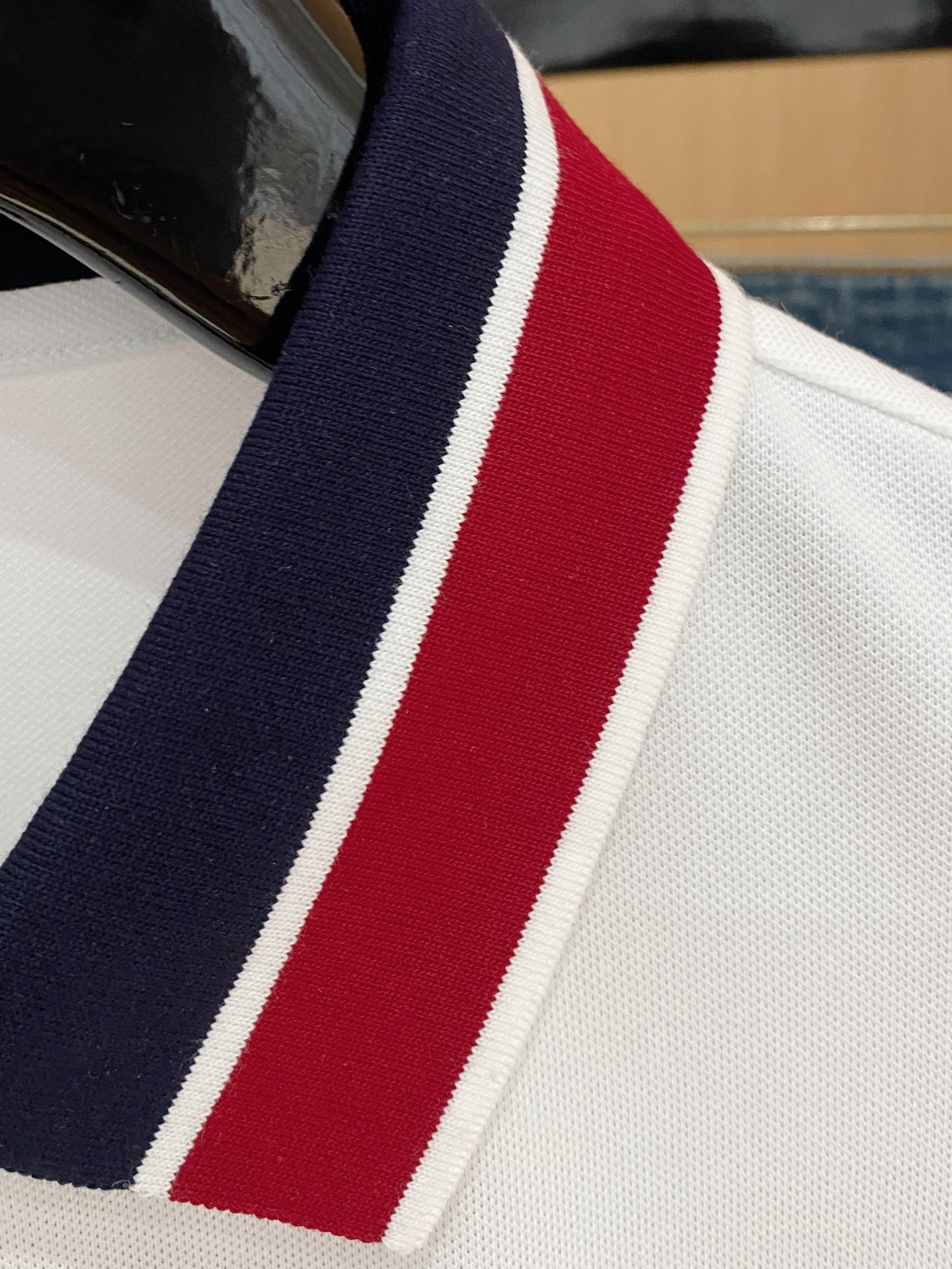 PTB 25SS新款春夏短袖翻领T恤Polo，最高版本客供定制高端朱地面料简单时尚款，拼色螺纹超级好看！