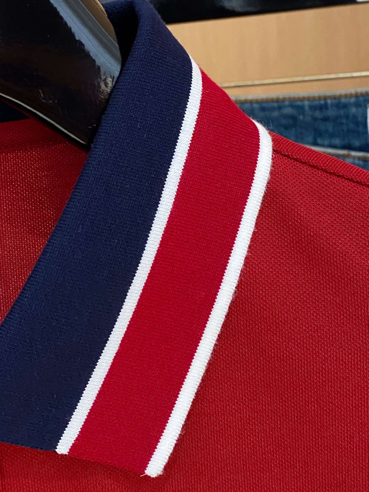 PTB 25SS新款春夏短袖翻领T恤Polo，最高版本客供定制高端朱地面料简单时尚款，拼色螺纹超级好看！