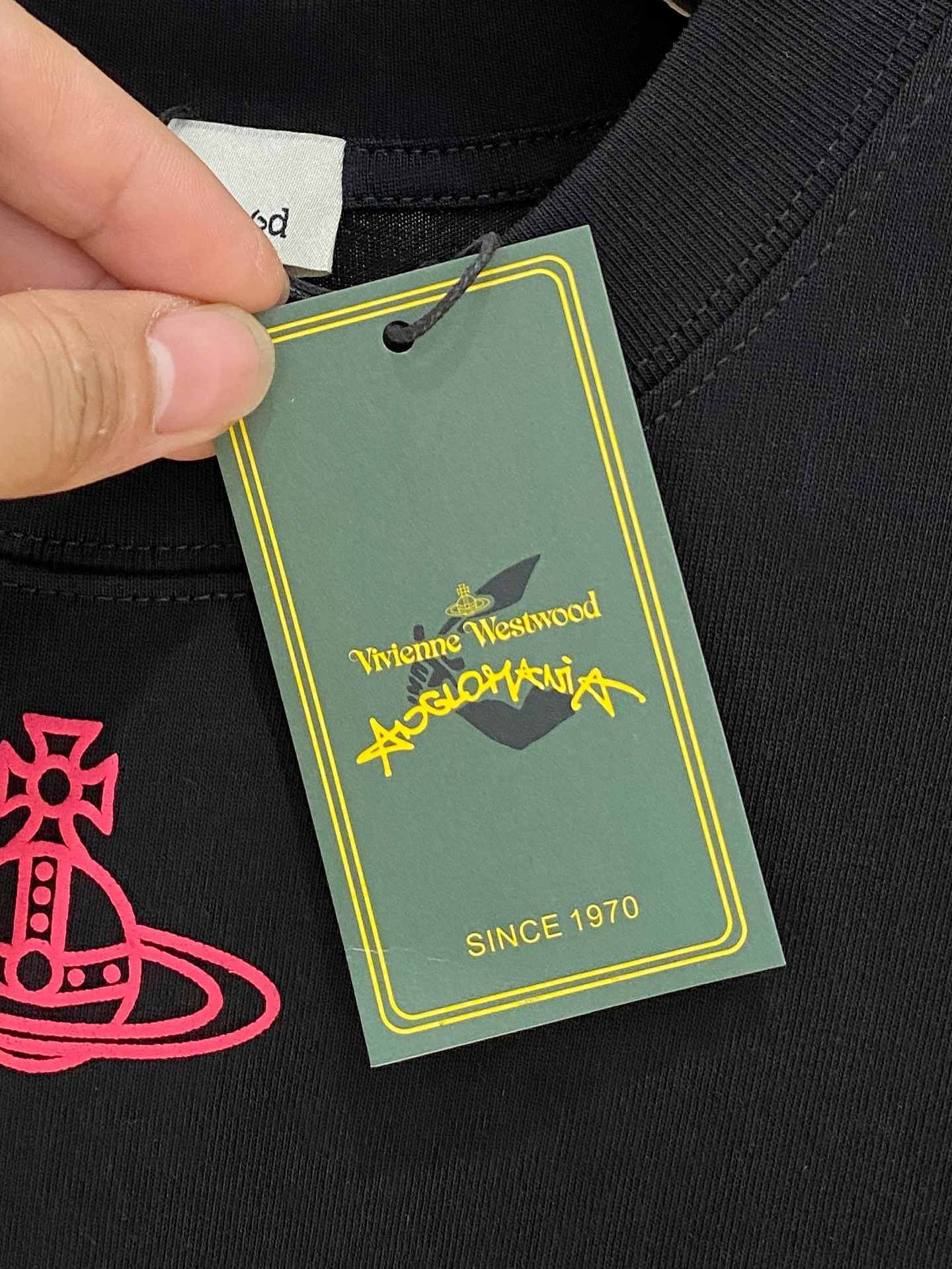 ss西太后纯棉最新面料经典标识图案logo时尚简约潮流短袖，最顶级的品质专柜原单短袖，顶级制作工艺进口面