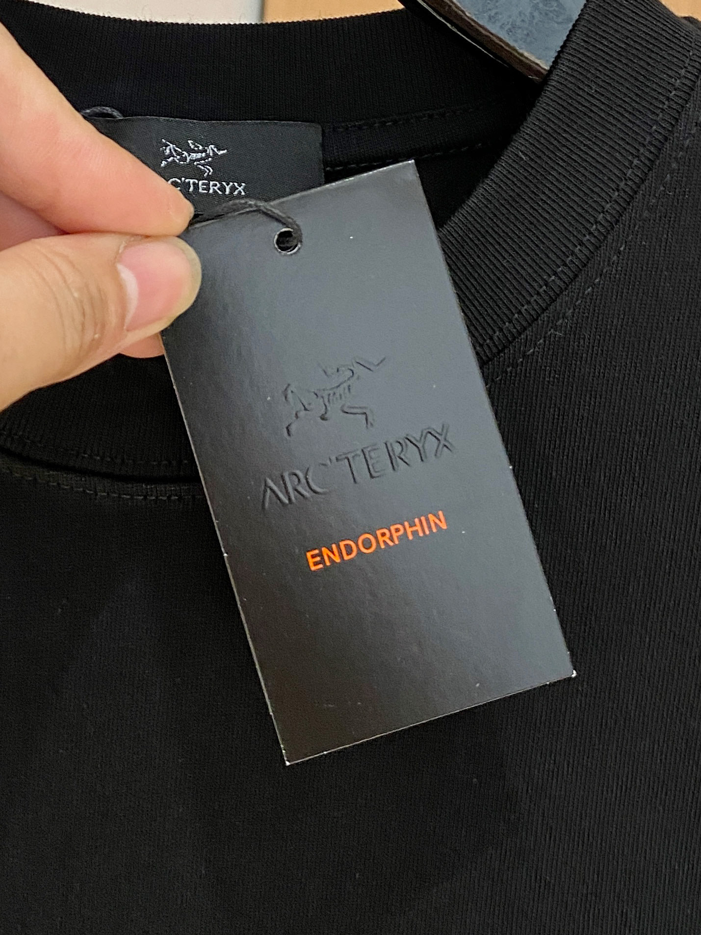 ss始祖鸟纯棉最新面料经典标识图案logo时尚简约潮流短袖，最顶级的品质专柜原单短袖，顶级制作工艺进口面