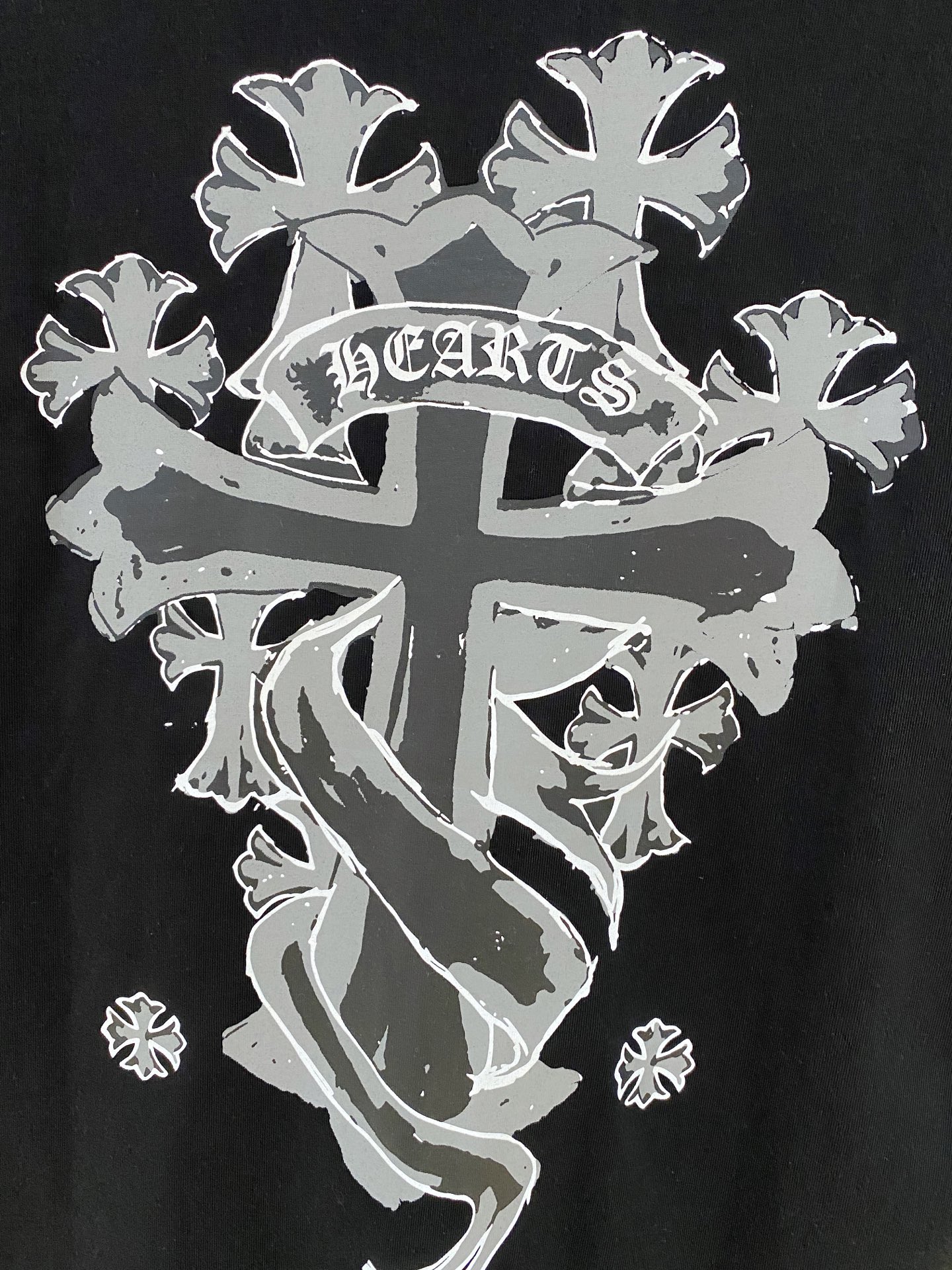 ss克罗心纯棉最新面料经典标识图案logo时尚简约潮流短袖，最顶级的品质专柜原单短袖，顶级制作工艺进口面