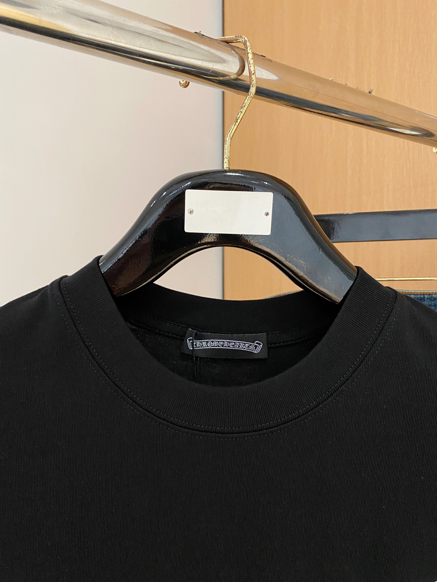 ss克罗心纯棉最新面料经典标识图案logo时尚简约潮流短袖，最顶级的品质专柜原单短袖，顶级制作工艺进口面