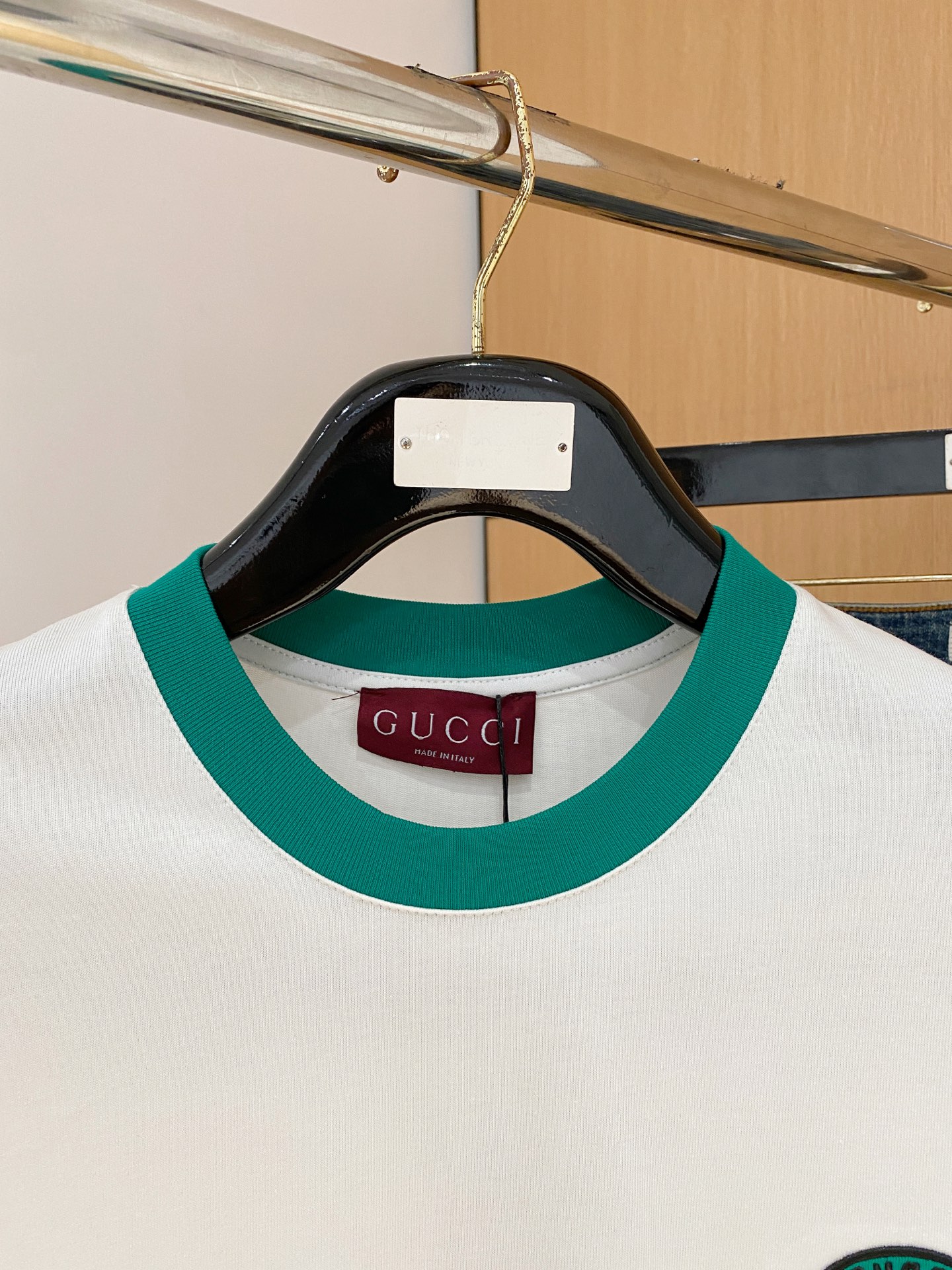 ss古驰纯棉最新面料经典标识图案logo时尚简约潮流短袖，最顶级的品质专柜原单短袖，顶级制作工艺进口面料