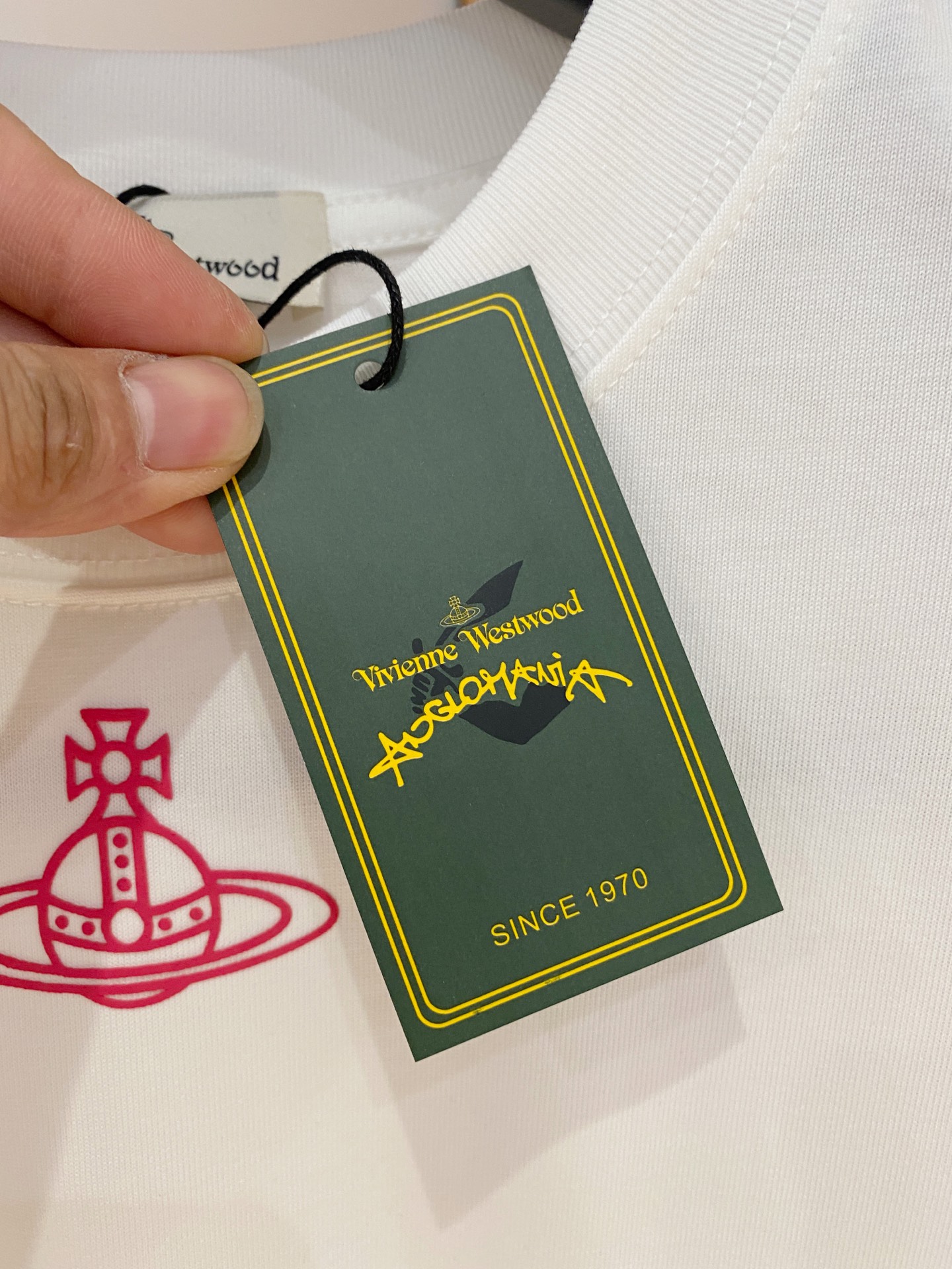 ss西太后纯棉最新面料经典标识图案logo时尚简约潮流短袖，最顶级的品质专柜原单短袖，顶级制作工艺进口面