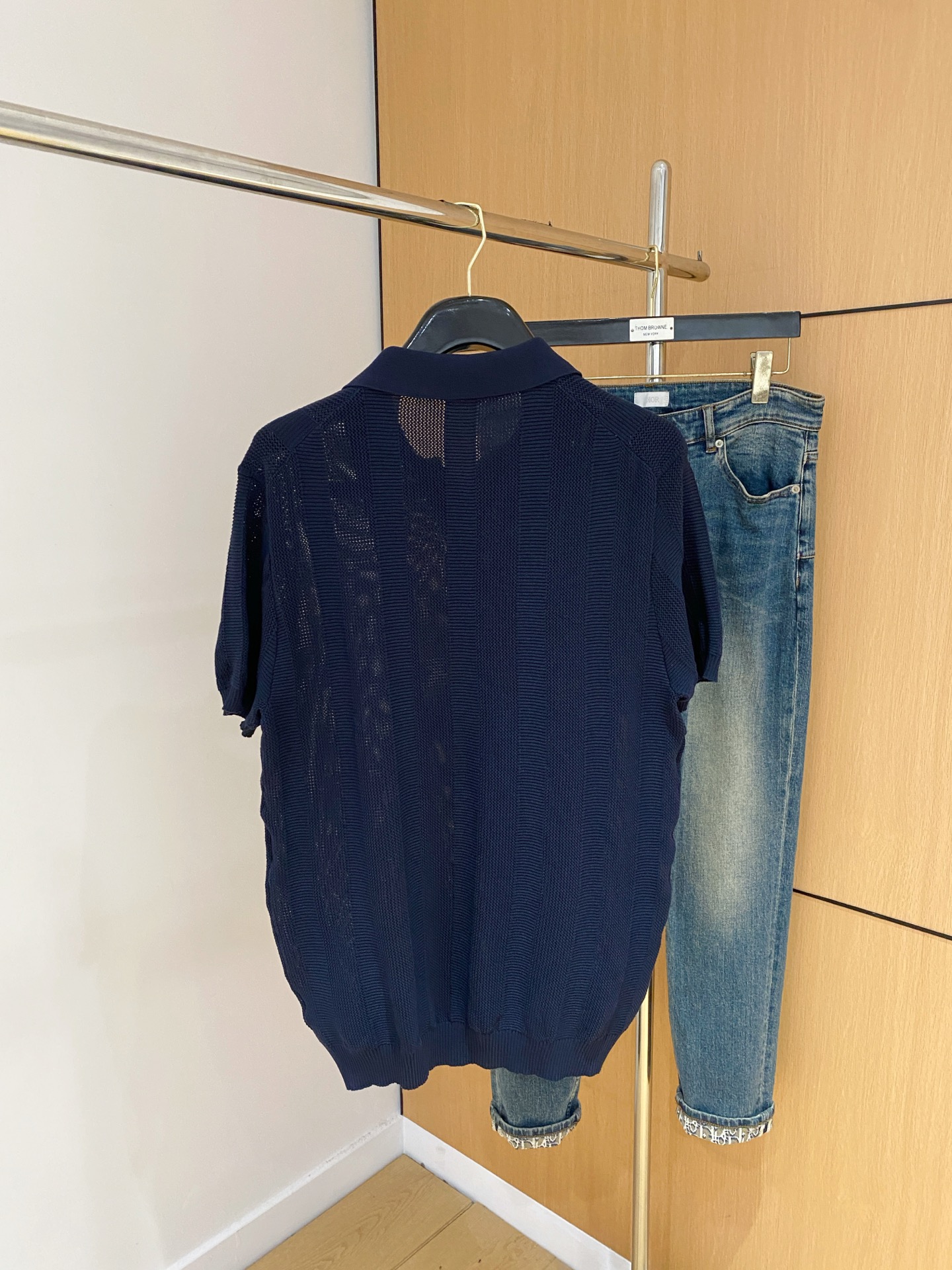 P巴宝莉25SS新款春夏短袖翻领T恤Polo，最高版本客供定制高端针织🧶面料简单时尚款，经典logo简单