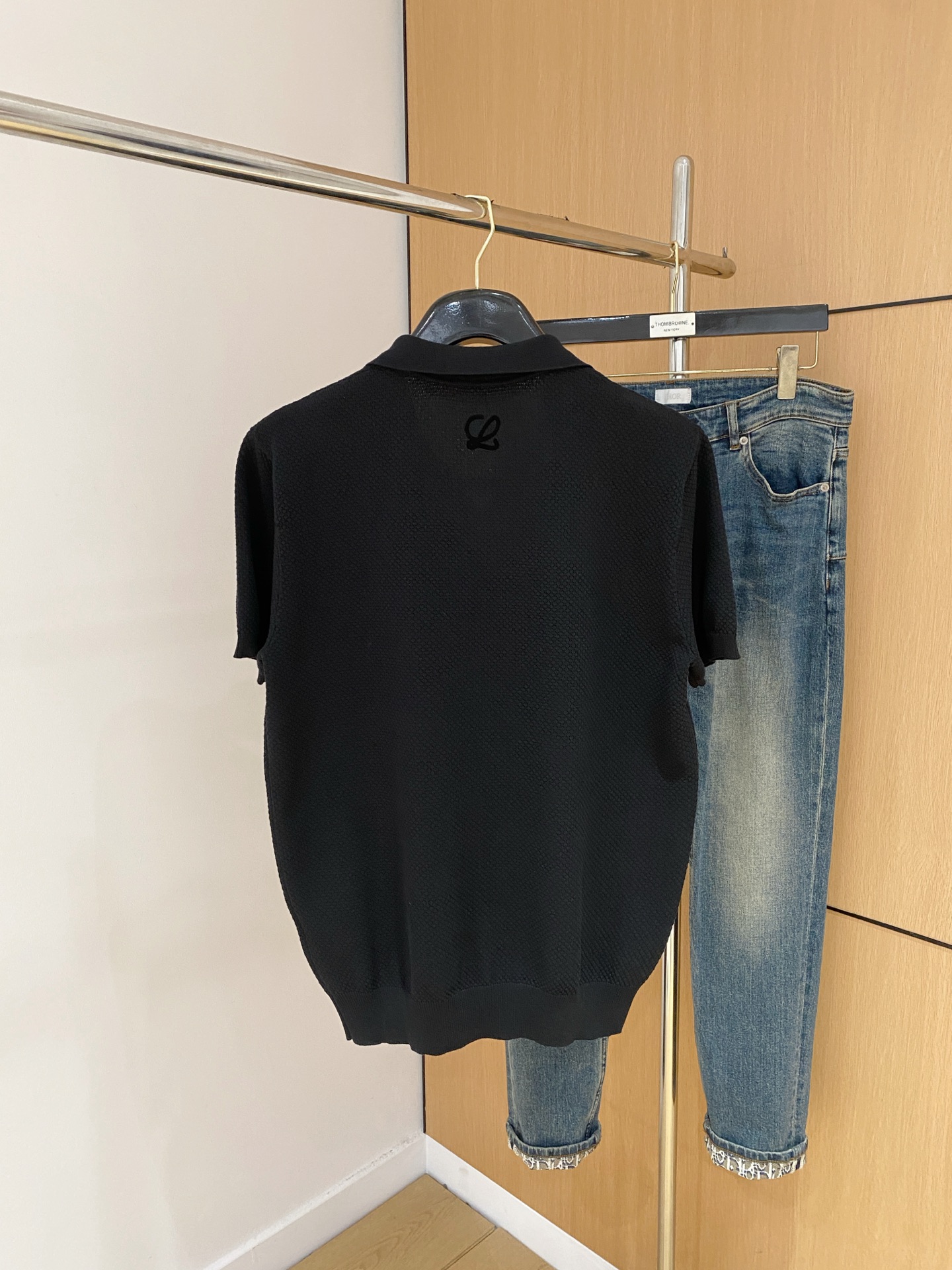 P罗意威25SS新款春夏短袖翻领T恤Polo，最高版本客供定制高端针织🧶面料简单时尚款，经典logo简单