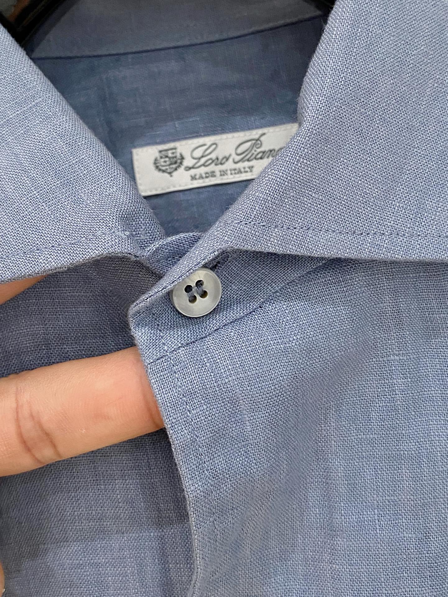 长袖P，lP🆕轻盈雅致，长袖亚麻衬衫——25年春夏日里的温柔守候短袖衬衫，臻品定制系列的材质、精湛的工艺