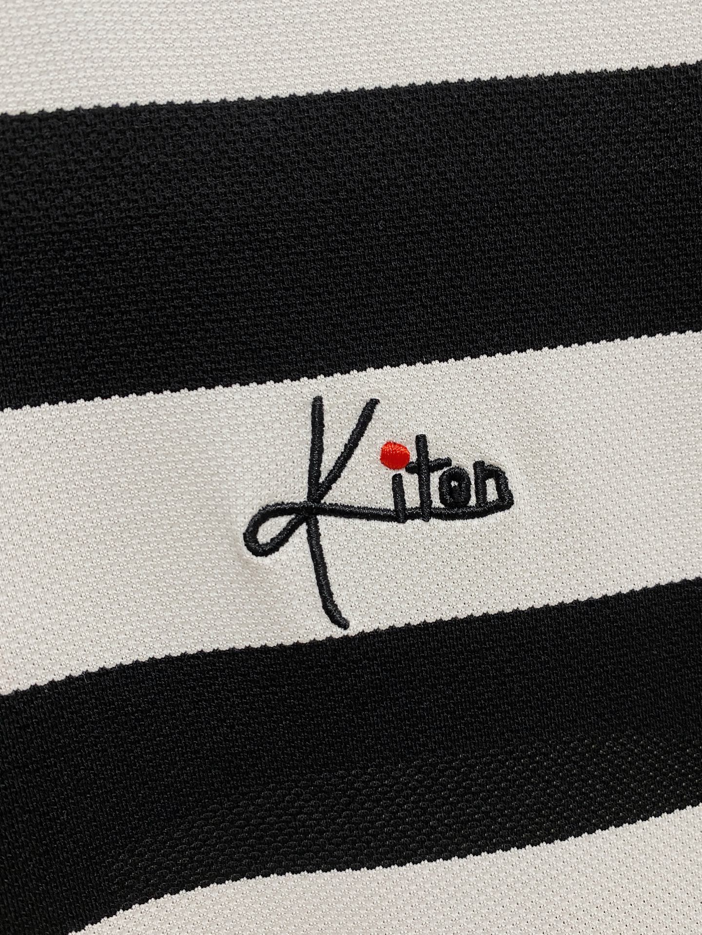 开春新品  kiton 𝟏𝟎𝟎%新疆长绒棉 面料柔软舒适透气
𝟮𝟬𝟮𝟰 夏季 限量款短袖Polo系列
𝗦
