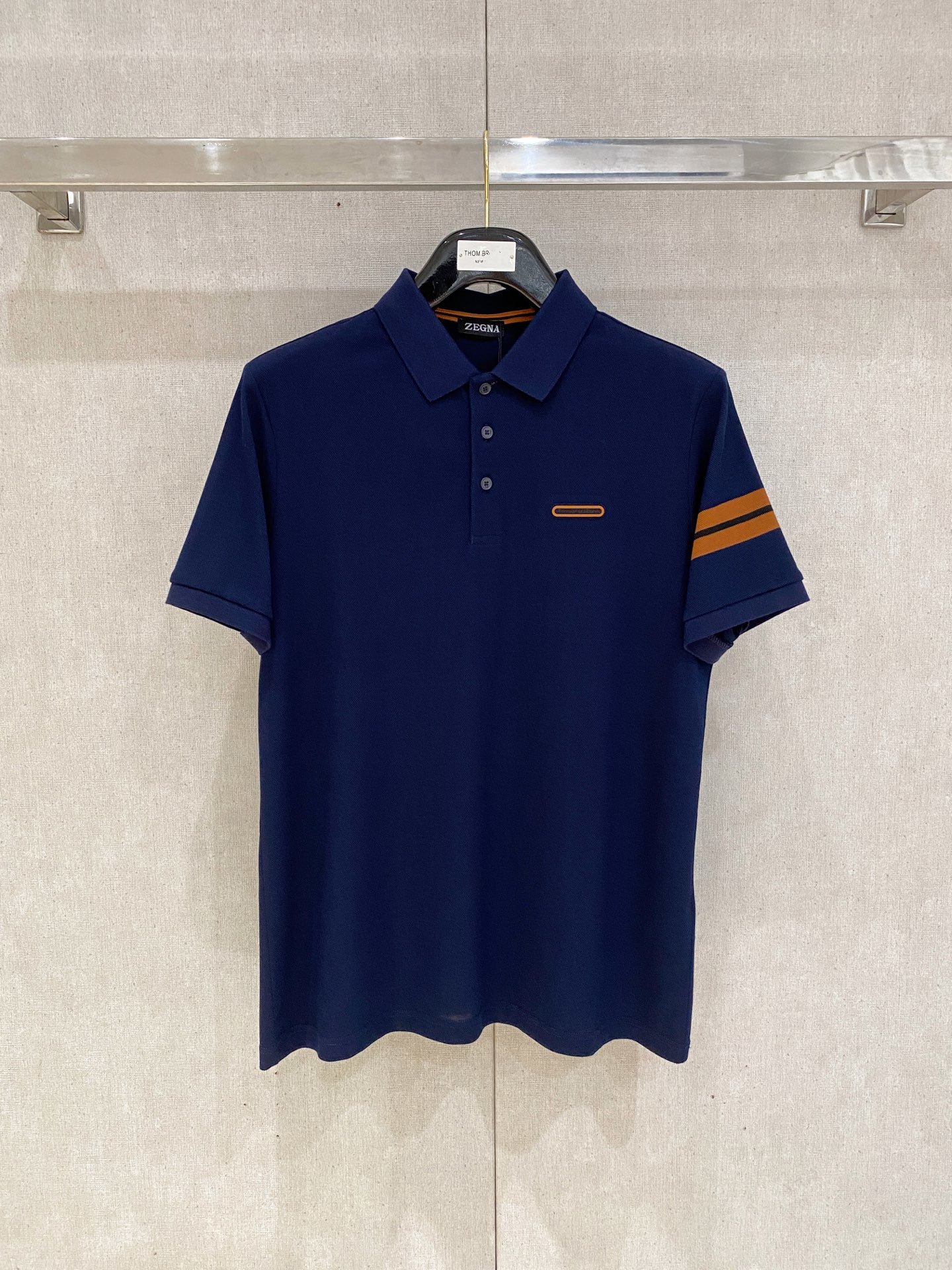 新品上市 杰尼亚2025ss夏季新款字母logo男士翻领Polo衫!经典商务男款,高端男装的天花板级别的
