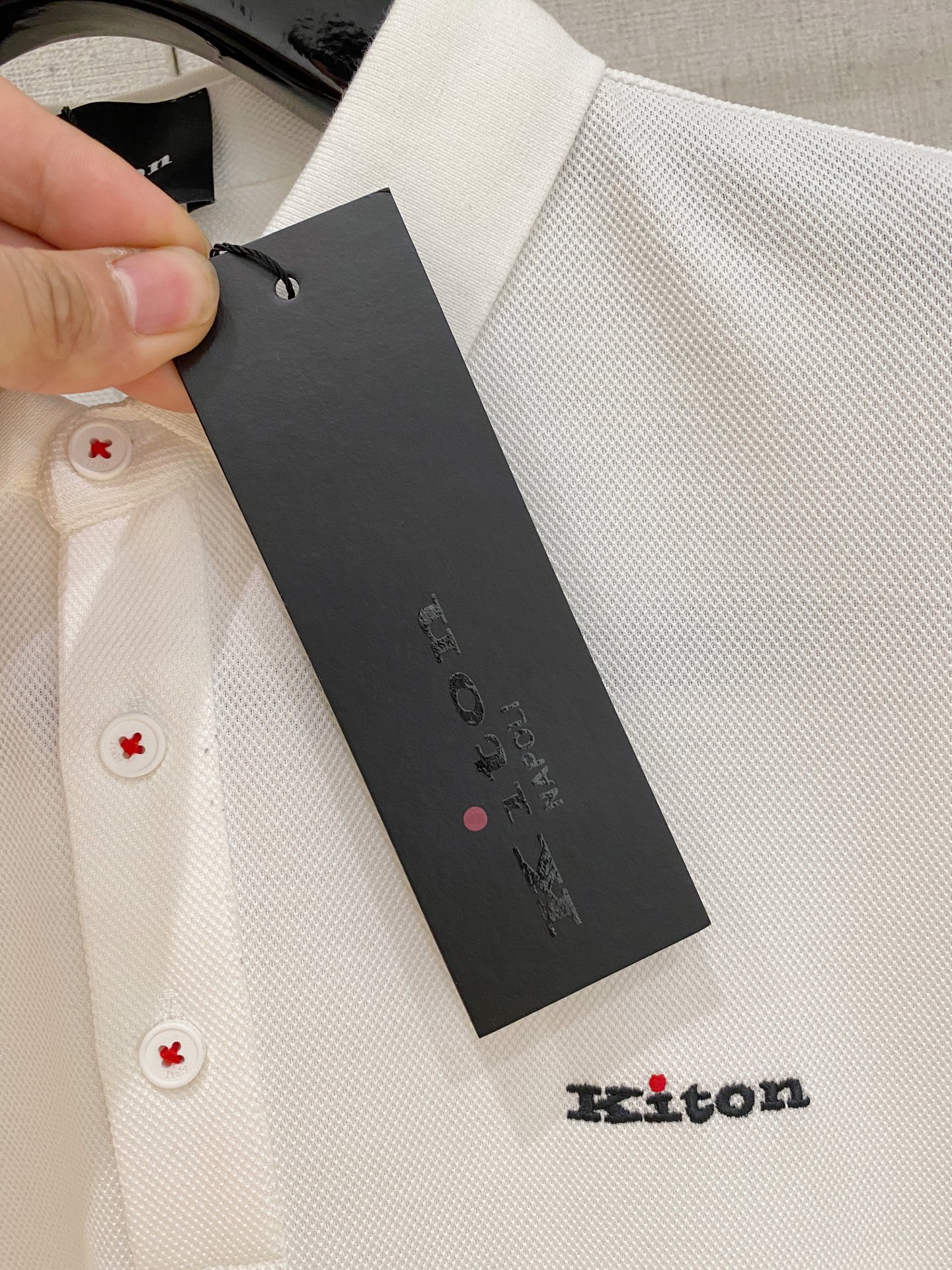 新品上市  kiton2025ss夏季新款字母logo男士翻领Polo衫！经典商务男款，高端男装的天花板