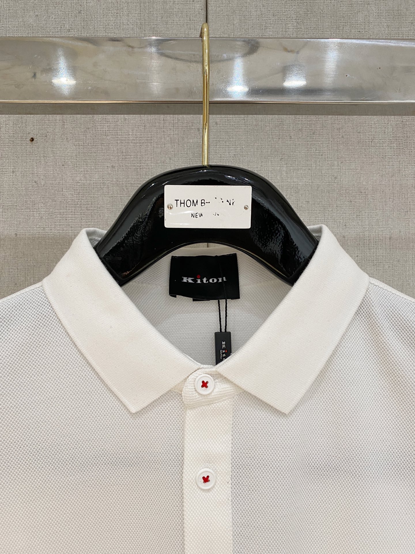 新品上市  kiton2025ss夏季新款字母logo男士翻领Polo衫！经典商务男款，高端男装的天花板