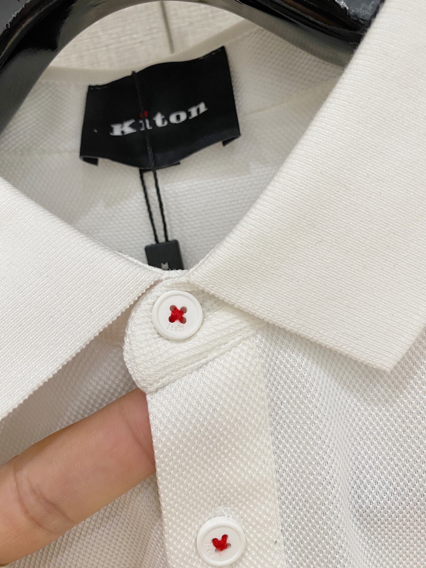 新品上市  kiton2025ss夏季新款字母logo男士翻领Polo衫！经典商务男款，高端男装的天花板