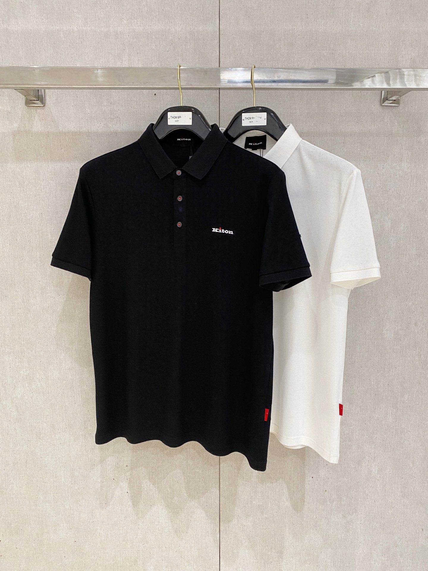 新品上市  kiton2025ss夏季新款字母logo男士翻领Polo衫！经典商务男款，高端男装的天花板