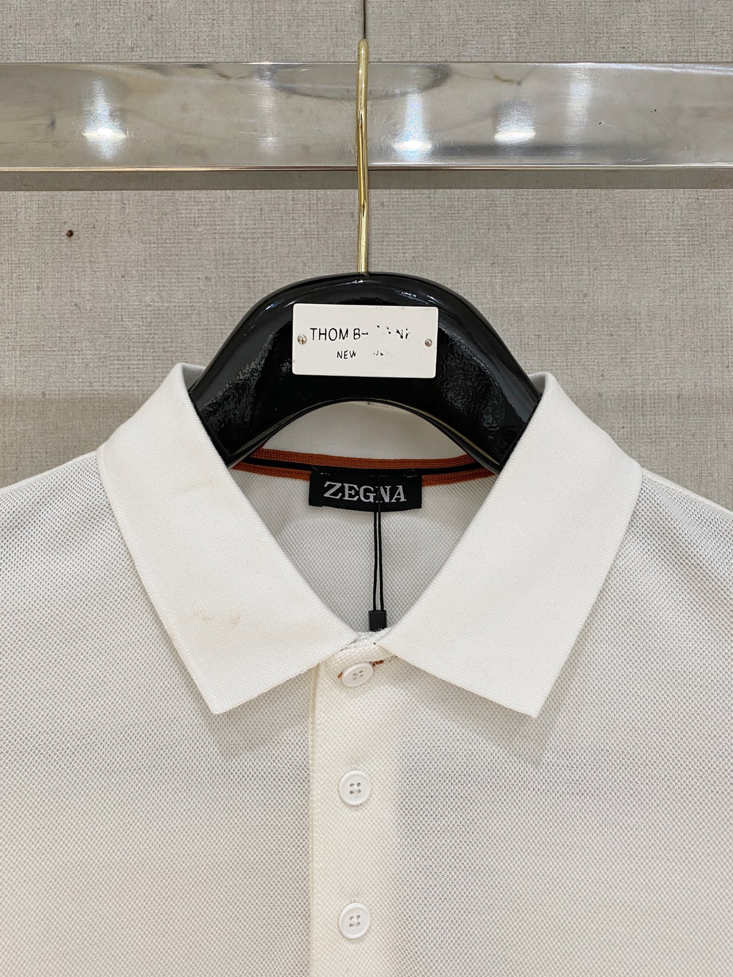新品上市 杰尼亚2025ss夏季新款字母logo男士翻领Polo衫！经典商务男款，高端男装的天花板级别的