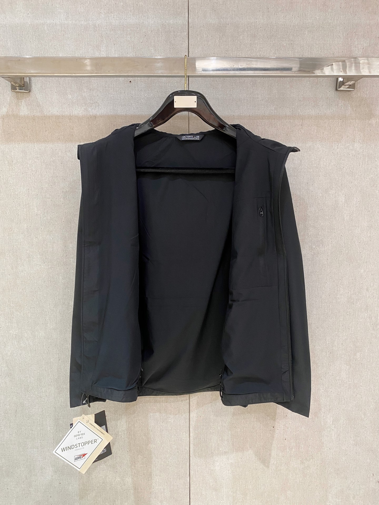 款号G32 刺绣版本始祖鸟ARCTERYX Solano Hoody Men's 索拉诺系列纯色Logo