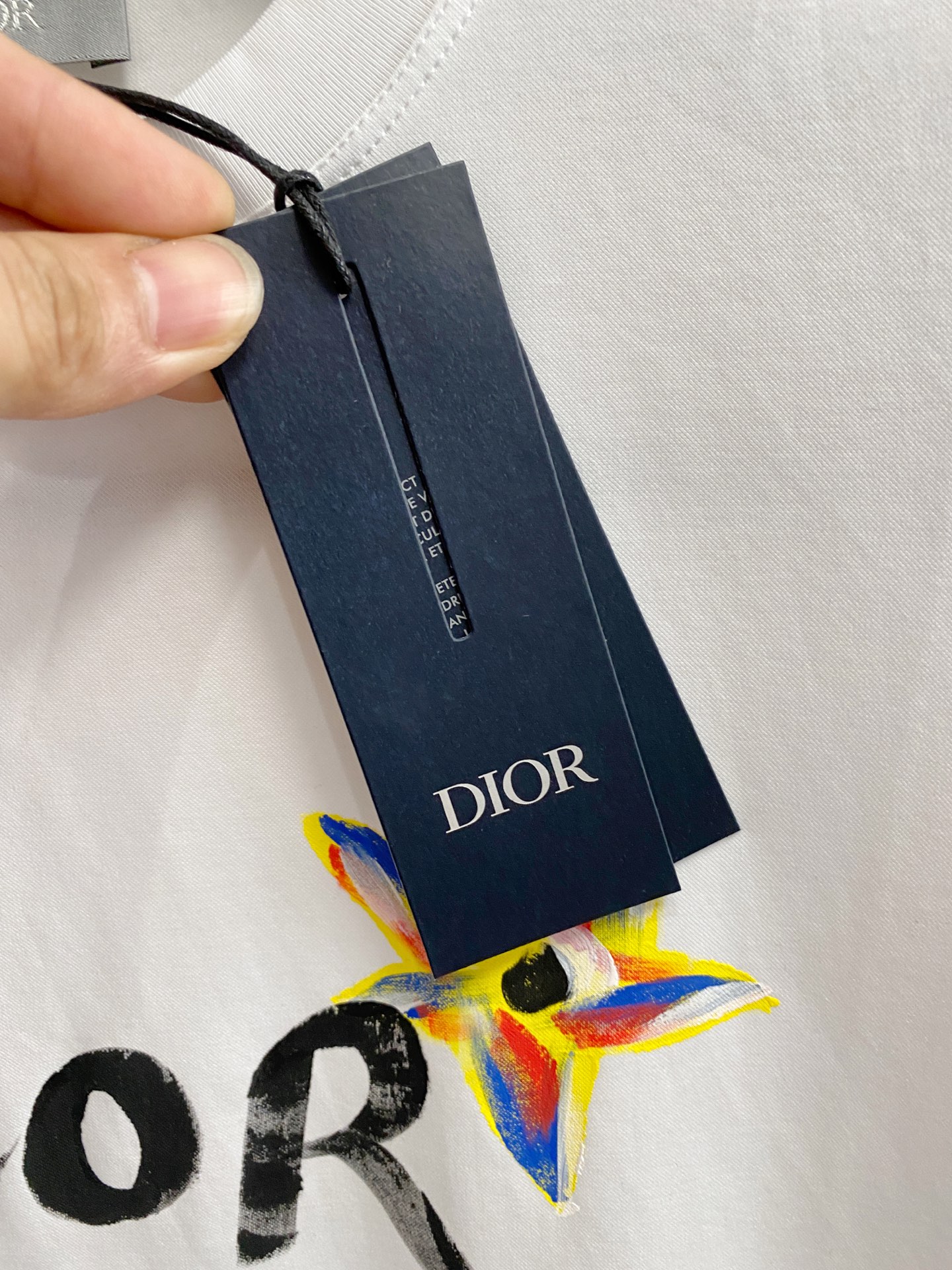 迪奥 2025春夏新款首发专柜最新款圆领短袖 高端订制 设计前卫时尚！品牌logo重工艺设计 高端定制1