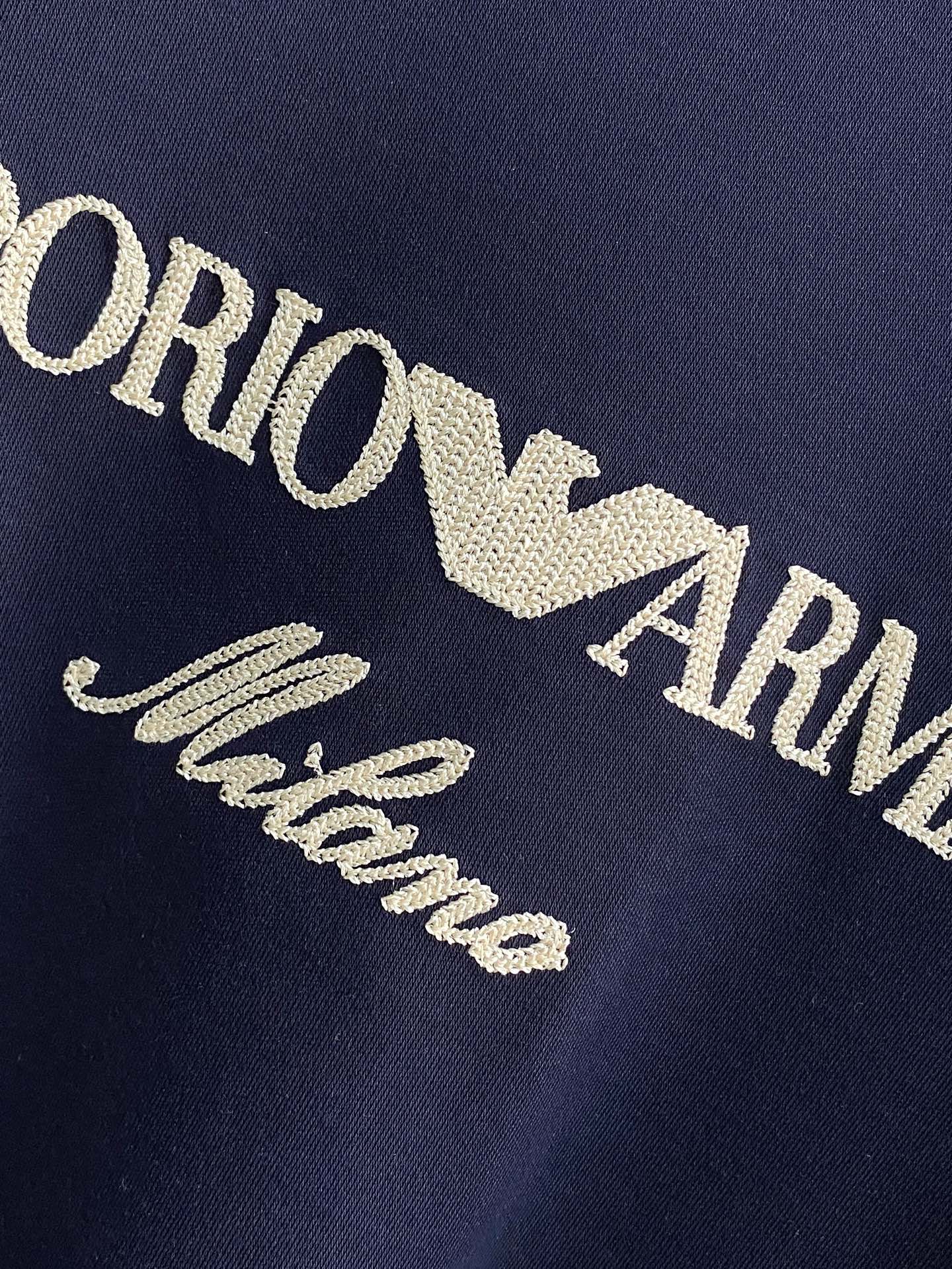 Emporio Armani Men's Long Sleeve Polo Shirt - Premium Cotton Blend 5 i1753805340874 5248 0 4