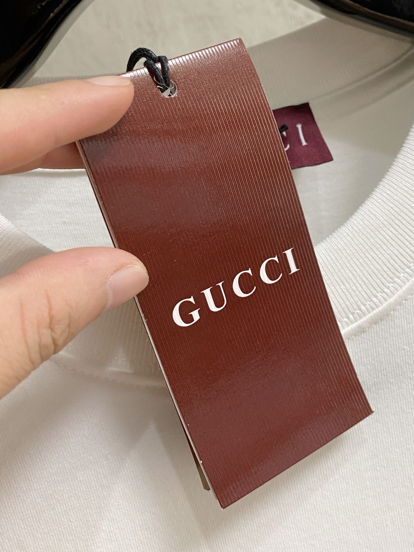 高版本 古驰 2025新款经典圆领短袖，时尚百搭经典元素打造精致工艺专柜面料，顶级元素融合打造，经典短袖