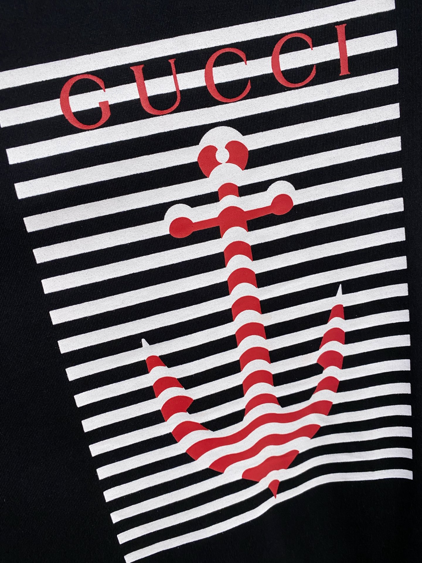 高版本 古驰 2025新款经典圆领短袖，时尚百搭经典元素打造精致工艺专柜面料，顶级元素融合打造，经典短袖