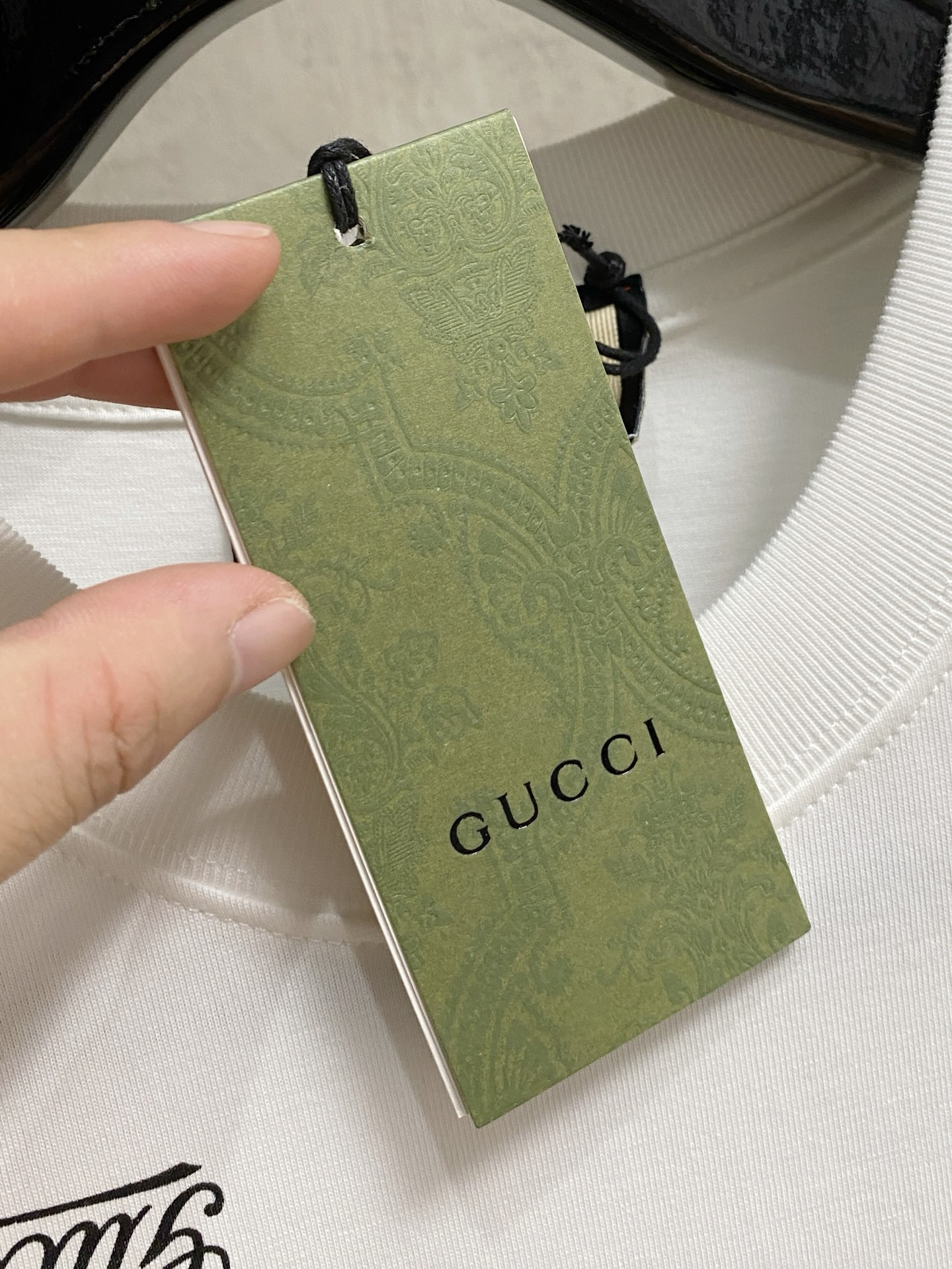 高版本 古驰 2025新款经典圆领短袖，时尚百搭经典元素打造精致工艺专柜面料，顶级元素融合打造，经典短袖