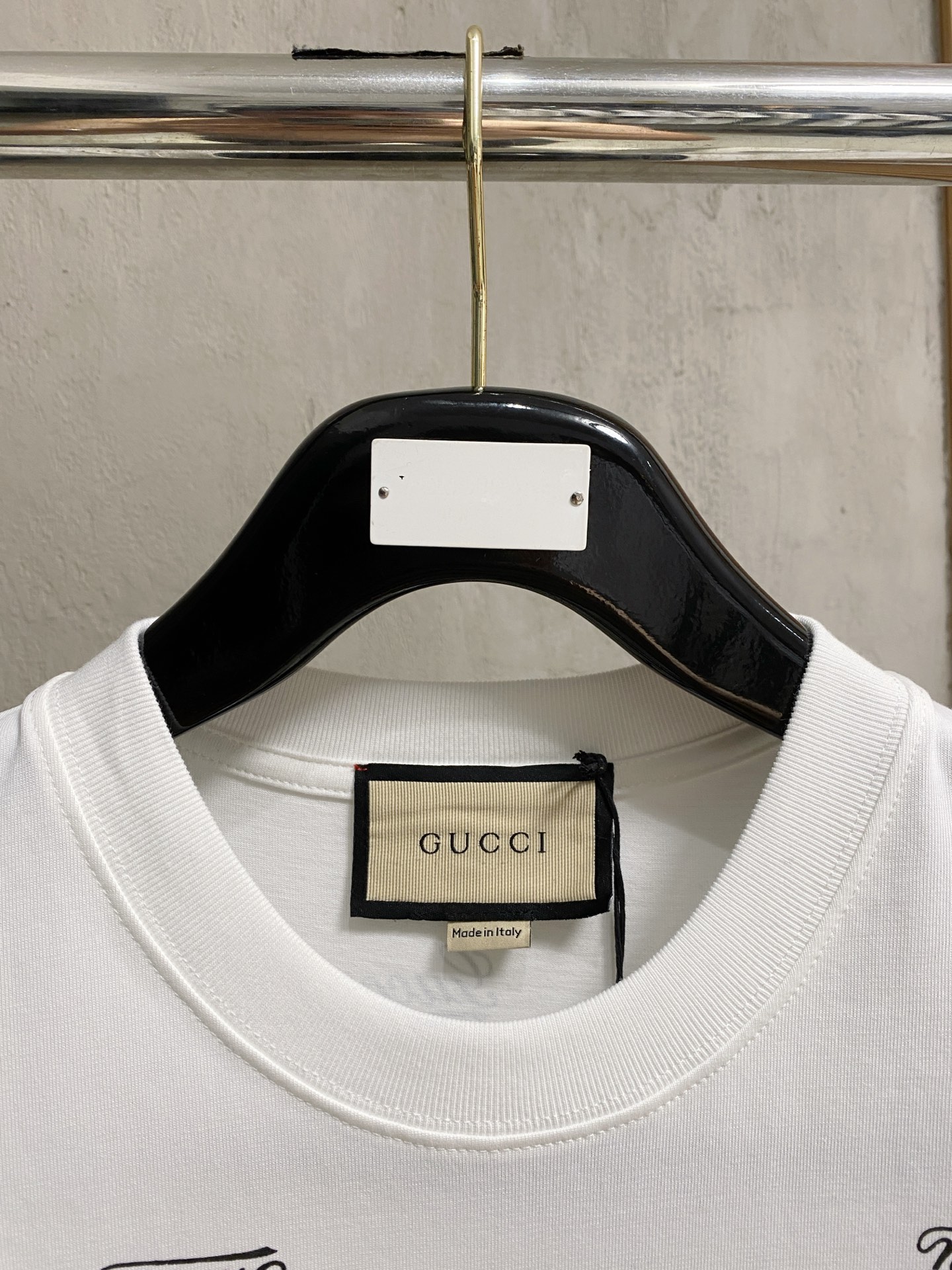 高版本 古驰 2025新款经典圆领短袖，时尚百搭经典元素打造精致工艺专柜面料，顶级元素融合打造，经典短袖