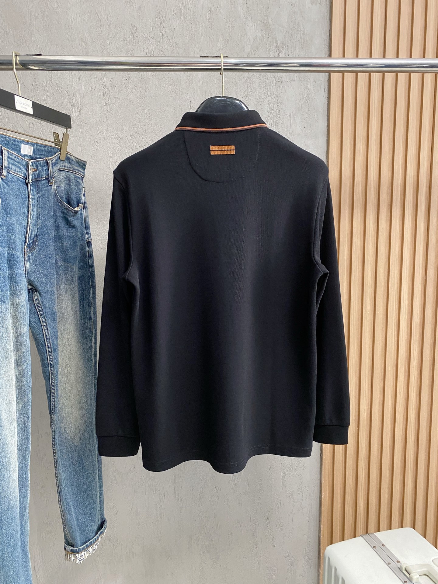 开春新品 杰尼亚 独家专供新款原单男士Polo长袖高端定制 高版本 时尚百搭爆款⚠️⚠️✨✨原版进口纯棉