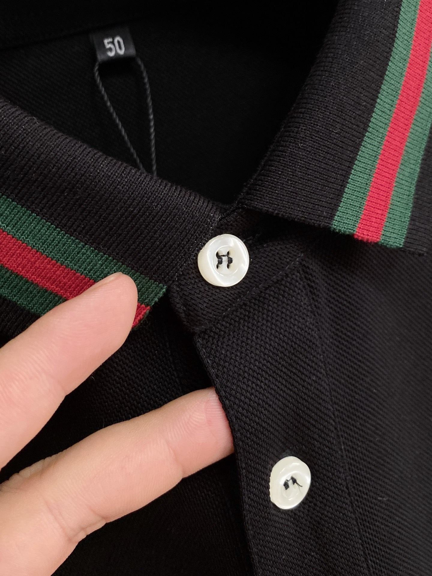 开春新品  古驰 独家专供新款原单男士Polo长袖高端定制 高版本 时尚百搭爆款⚠️⚠️✨✨原版进口纯棉