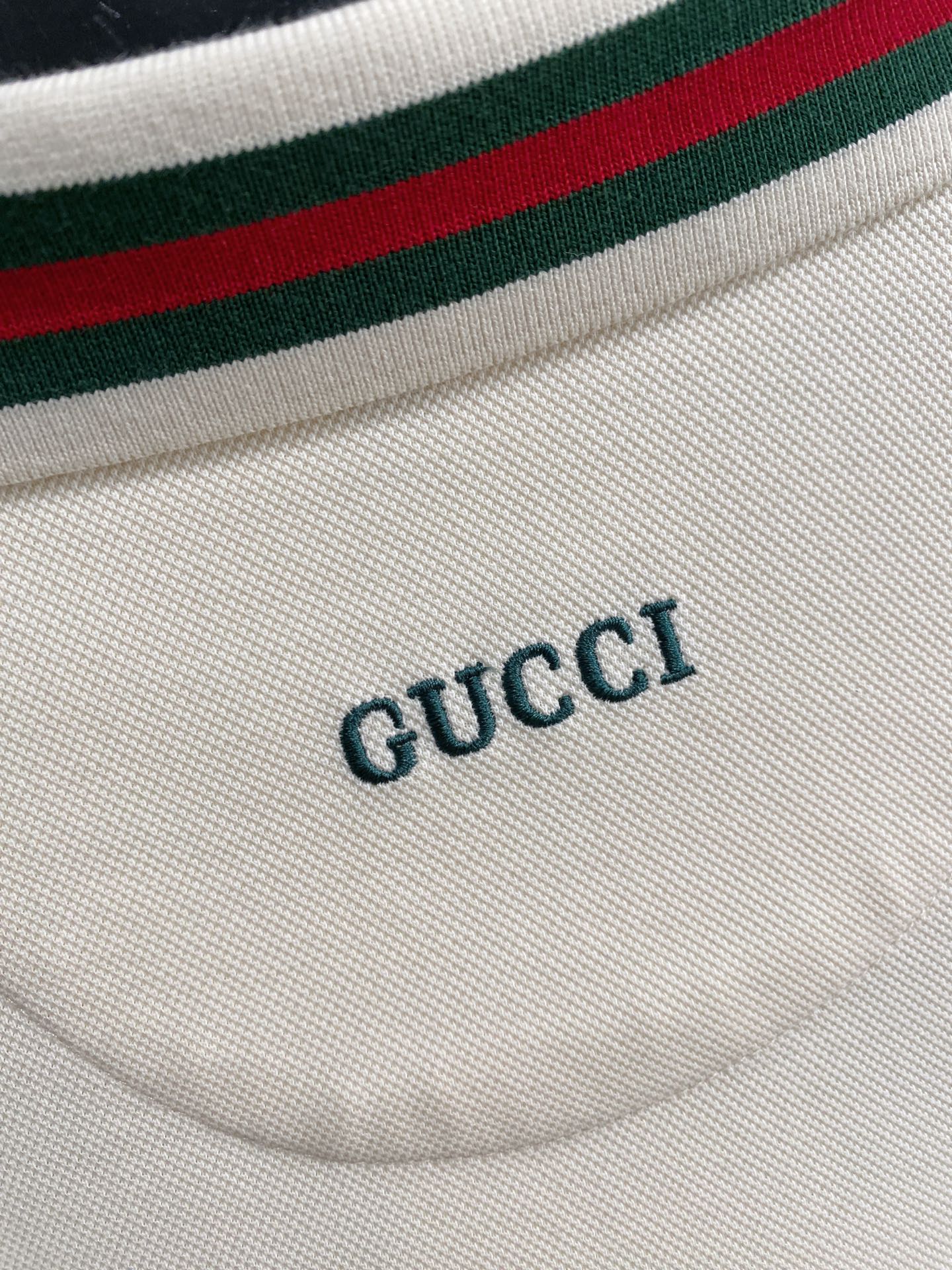 Gucci Men's Long Sleeve Polo Shirt - Original Cotton Fabric, Designer Style 8 i1755365279179 1078 0 6