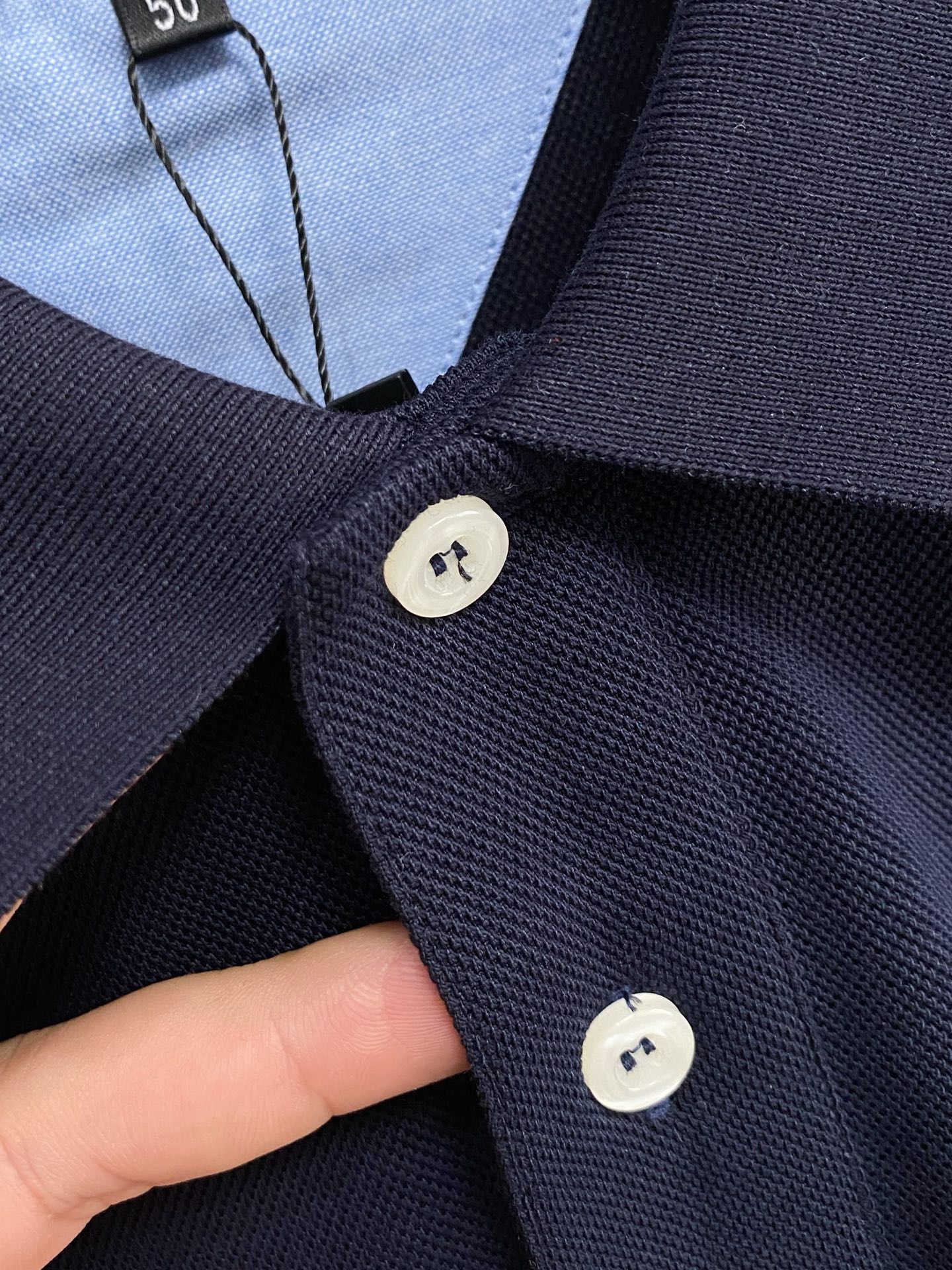 Tommy Hilfiger Men's Long Sleeve Polo Shirt | Soft Cotton Fabric & Logo Design 6 i1755365822775 6839 0 5