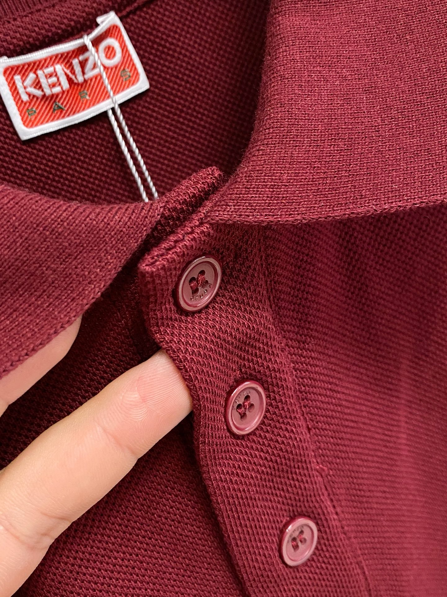 KENZO 2025SS Embroidered Flower Polo Shirt Oversized Fit Soft Cotton 7 i1756303908210 9641 0 5