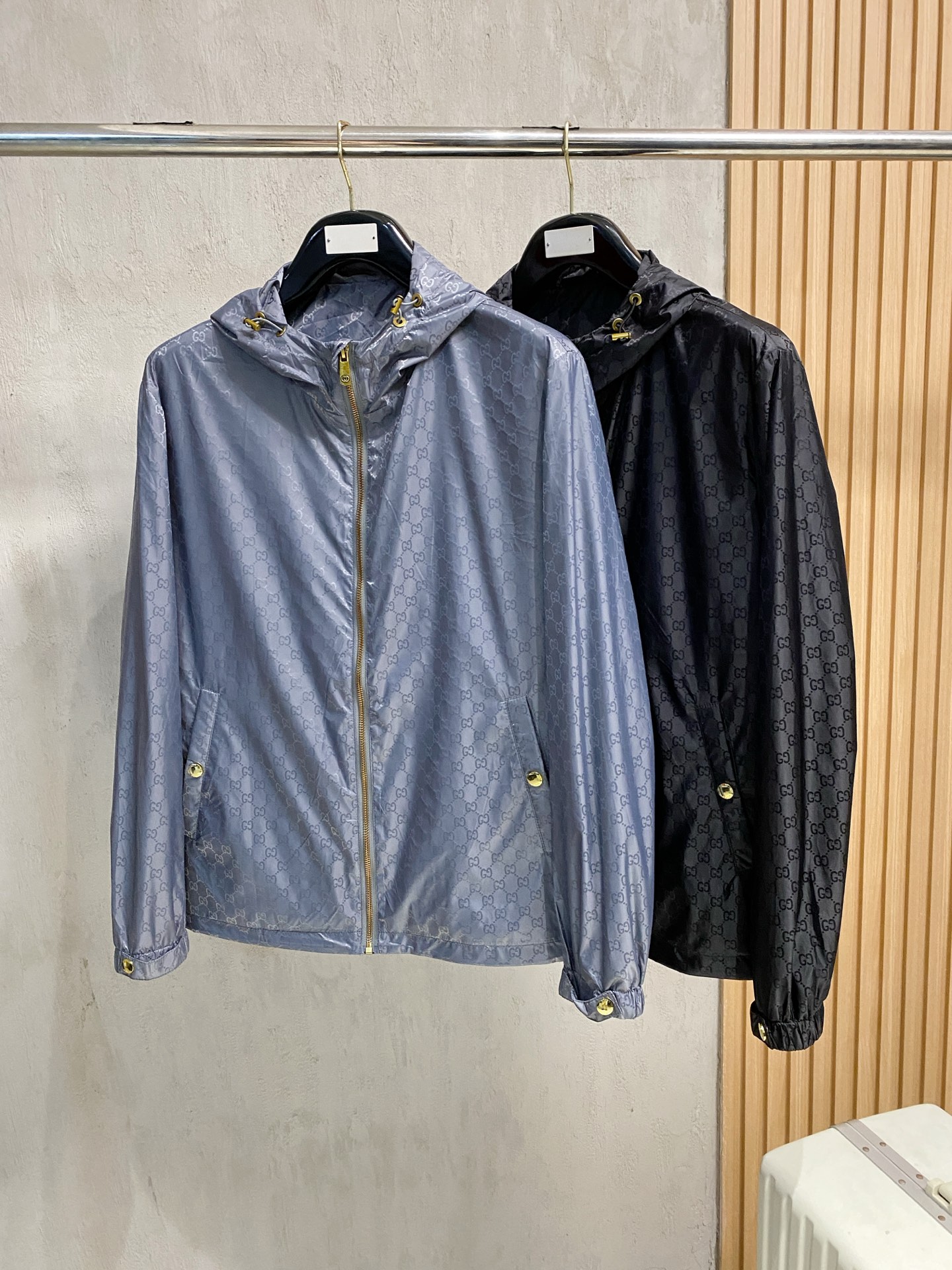 Gucci Jacquard Windbreaker Jacket - Stylish, Durable, and Water-Resistant 9 i1756833244855 3520 0 8