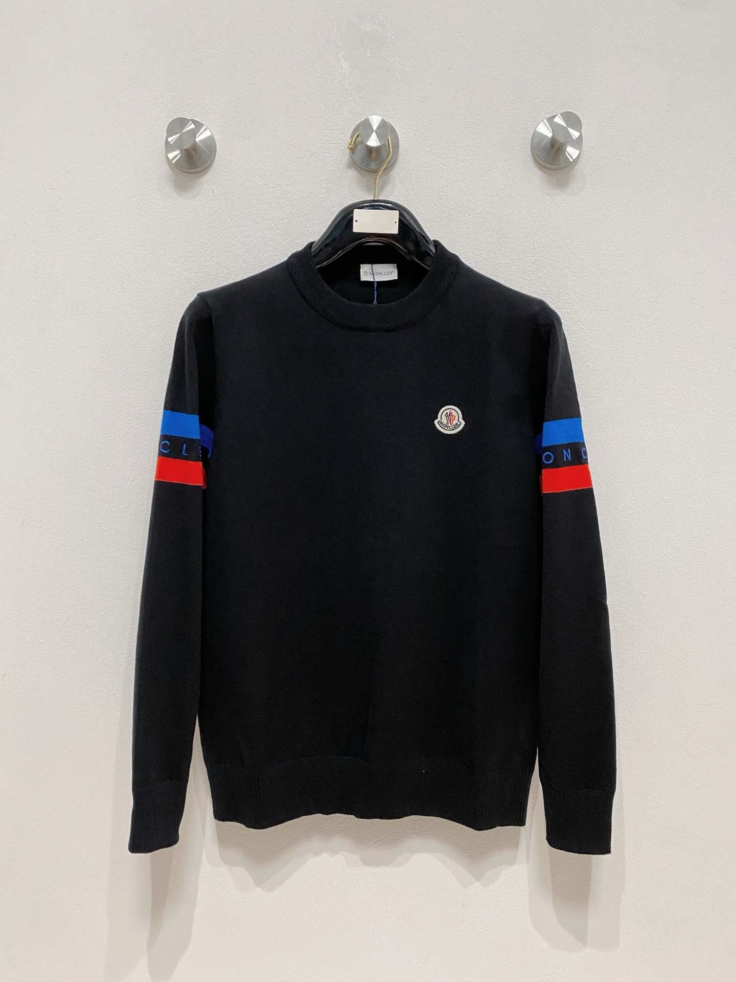 🌾 蒙口 2025新款 羊毛混纺 圆领 长袖 毛衣 羊毛衫 打底衫，高端版本！专柜定制面料 透气舒适度高