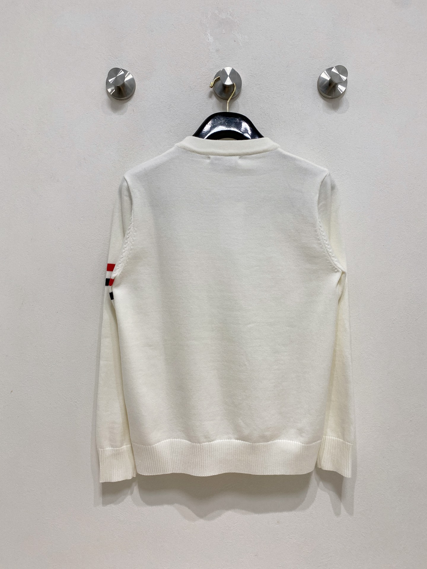 🌾 TB 2025新款 羊毛混纺 圆领 长袖 毛衣 羊毛衫 打底衫，高端版本！专柜定制面料 透气舒适度高