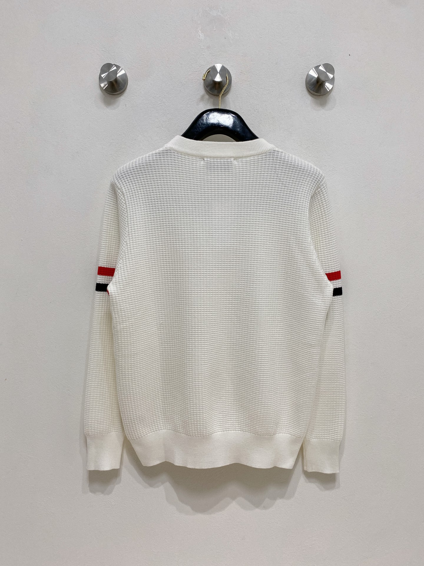 🌾 TB 2025新款 羊毛混纺 圆领 长袖 毛衣 羊毛衫 打底衫，高端版本！专柜定制面料 透气舒适度高