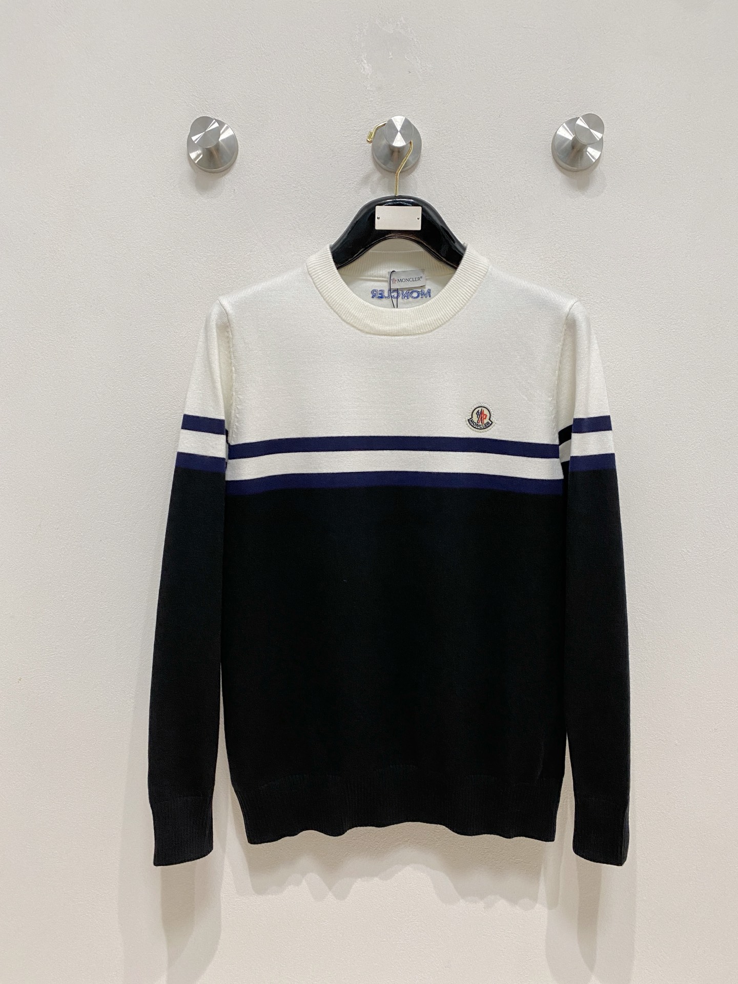 🌾 蒙口 2025新款 羊毛混纺 圆领 长袖 毛衣 羊毛衫 打底衫，高端版本！专柜定制面料 透气舒适度高