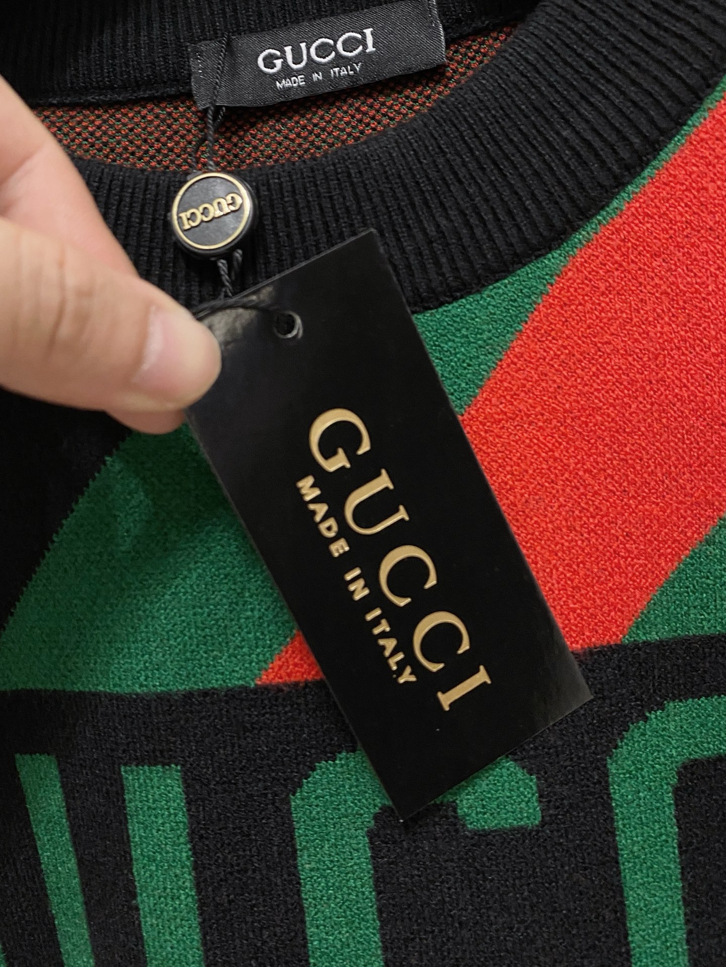 Gucci 2025 Fall/Winter Wool Blend Crew Neck Knit Sweater, Comfortable and Warm 6 i1757096719910 6004 0 4