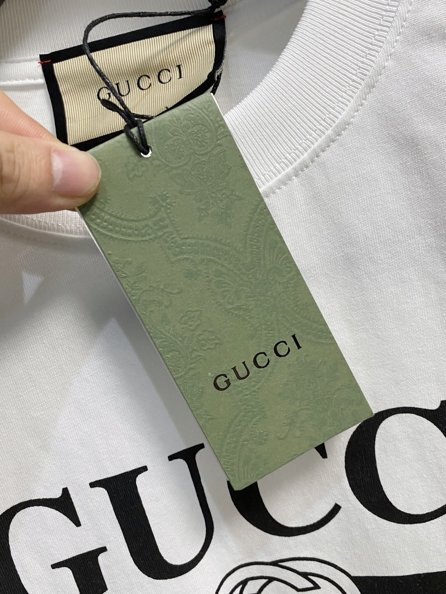 高版本 古驰 2025新款经典圆领长袖 时尚百搭经典元素打造精致工艺专柜面料，顶级元素融合打造，经典短袖