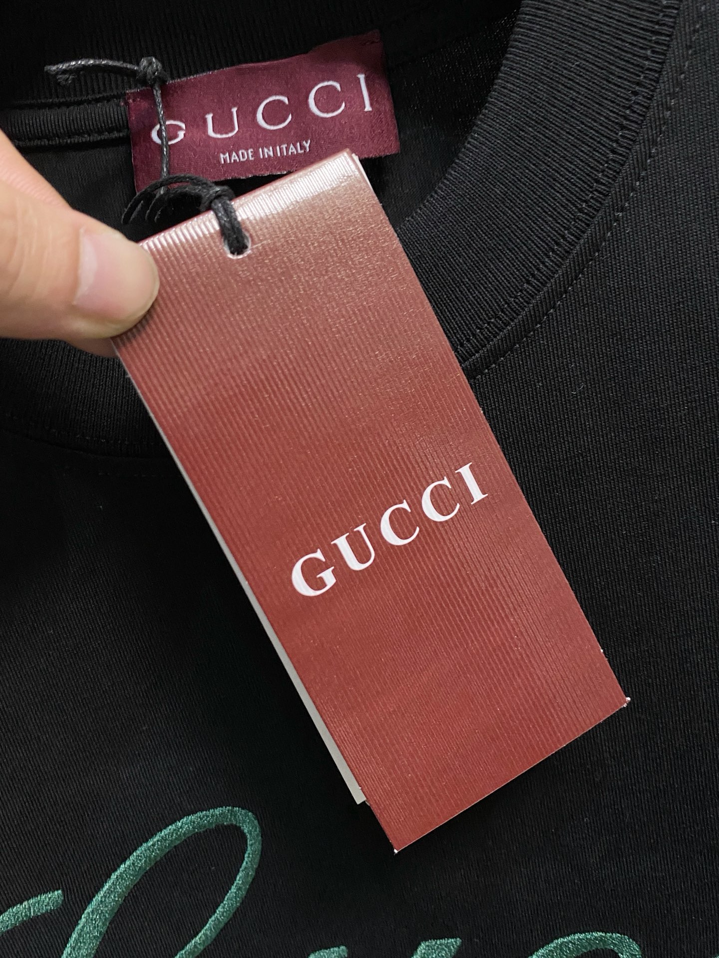 高版本 古驰 2025新款经典圆领长袖 时尚百搭经典元素打造精致工艺专柜面料，顶级元素融合打造，经典短袖