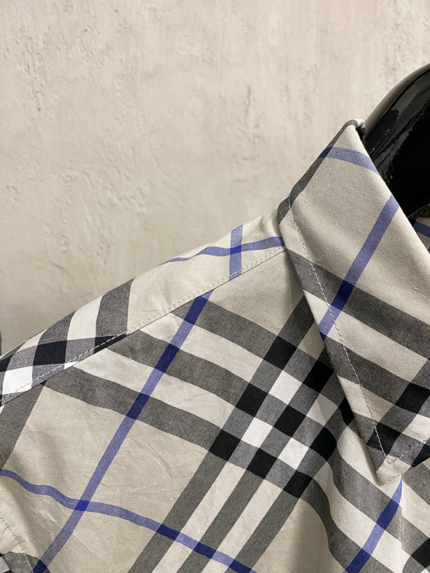 巴宝莉 2025ss春夏时尚大爆款短袖衬衫，贸易公司渠道货，品相完美如斯，属于入柜级别，可预见性的爆款，