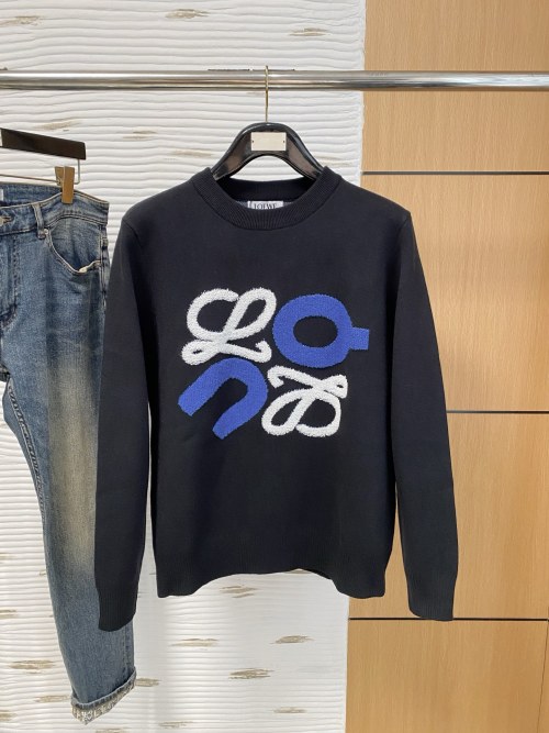 Loewe Wool-Blend Crewneck Sweater - Comfortable, Warm, and Stylish 1 Loewe Wool-Blend Crewneck Sweater - Comfortable, Warm, and Stylish
