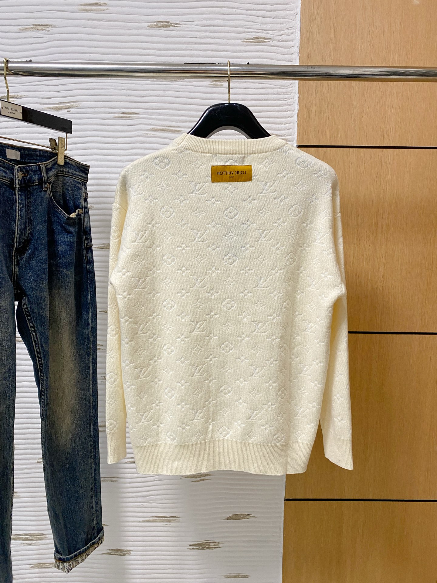 Louis Vuitton Wool-Blend Crewneck Sweater - Comfortable & Stylish, M-3XL 9 i1757338543861 3114 0 7