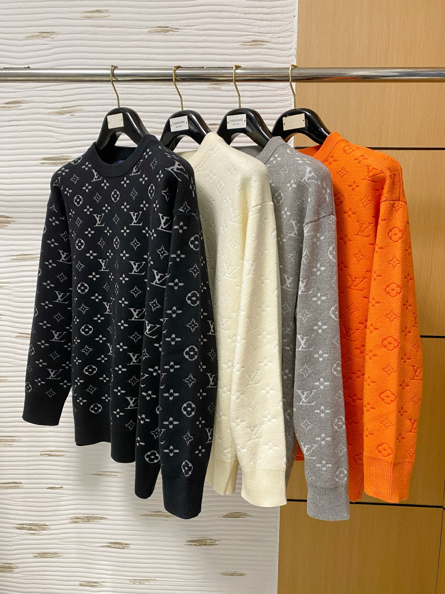 Louis Vuitton Wool-Blend Crewneck Sweater - Comfortable & Stylish, M-3XL 10 i1757338543917 45 0 8