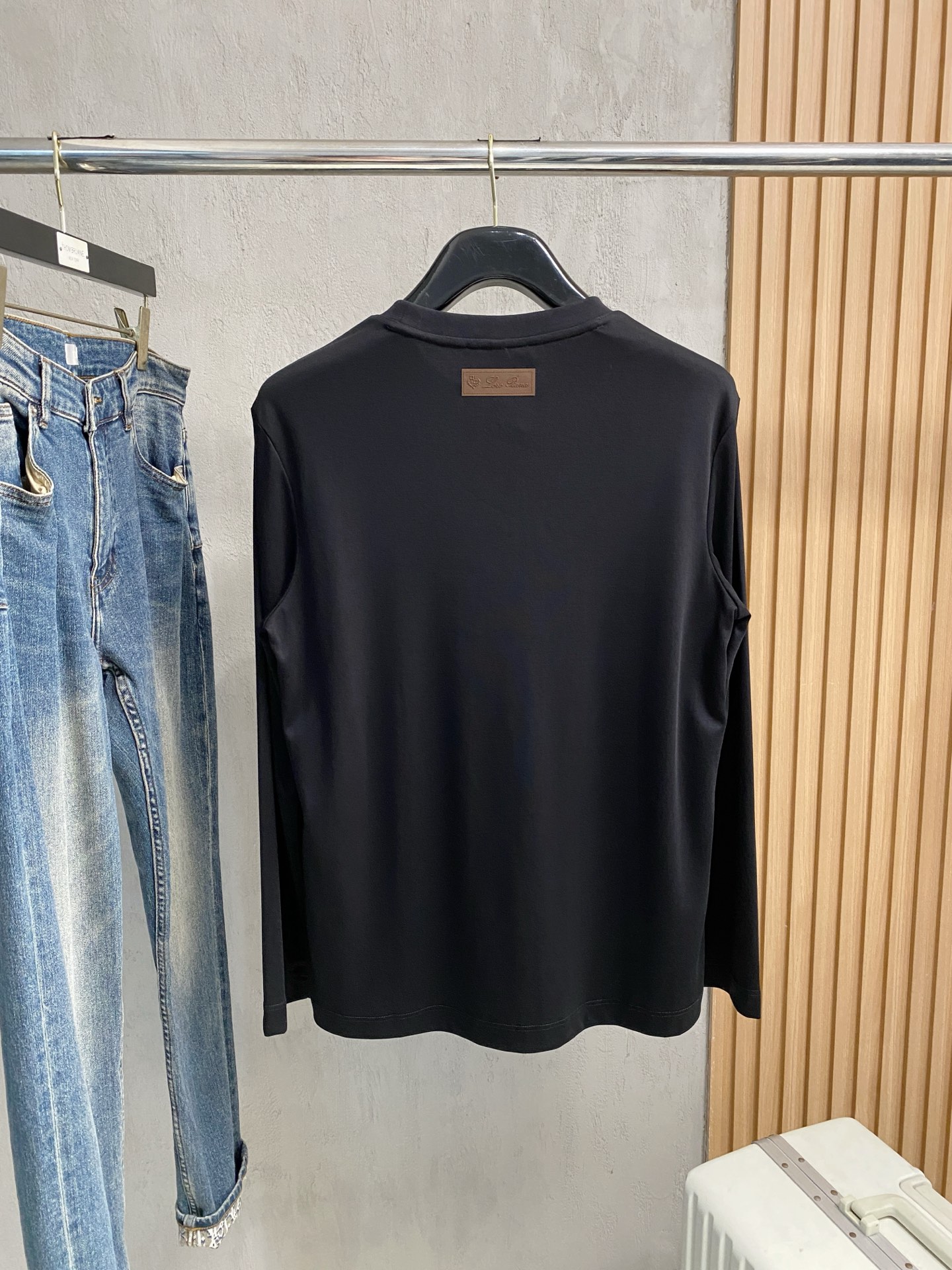 新款来袭 lP🆕 独家专供新款原单男士圆领 长袖高端定制 高版本 时尚百搭爆款⚠️⚠️✨✨原版进口纯棉面