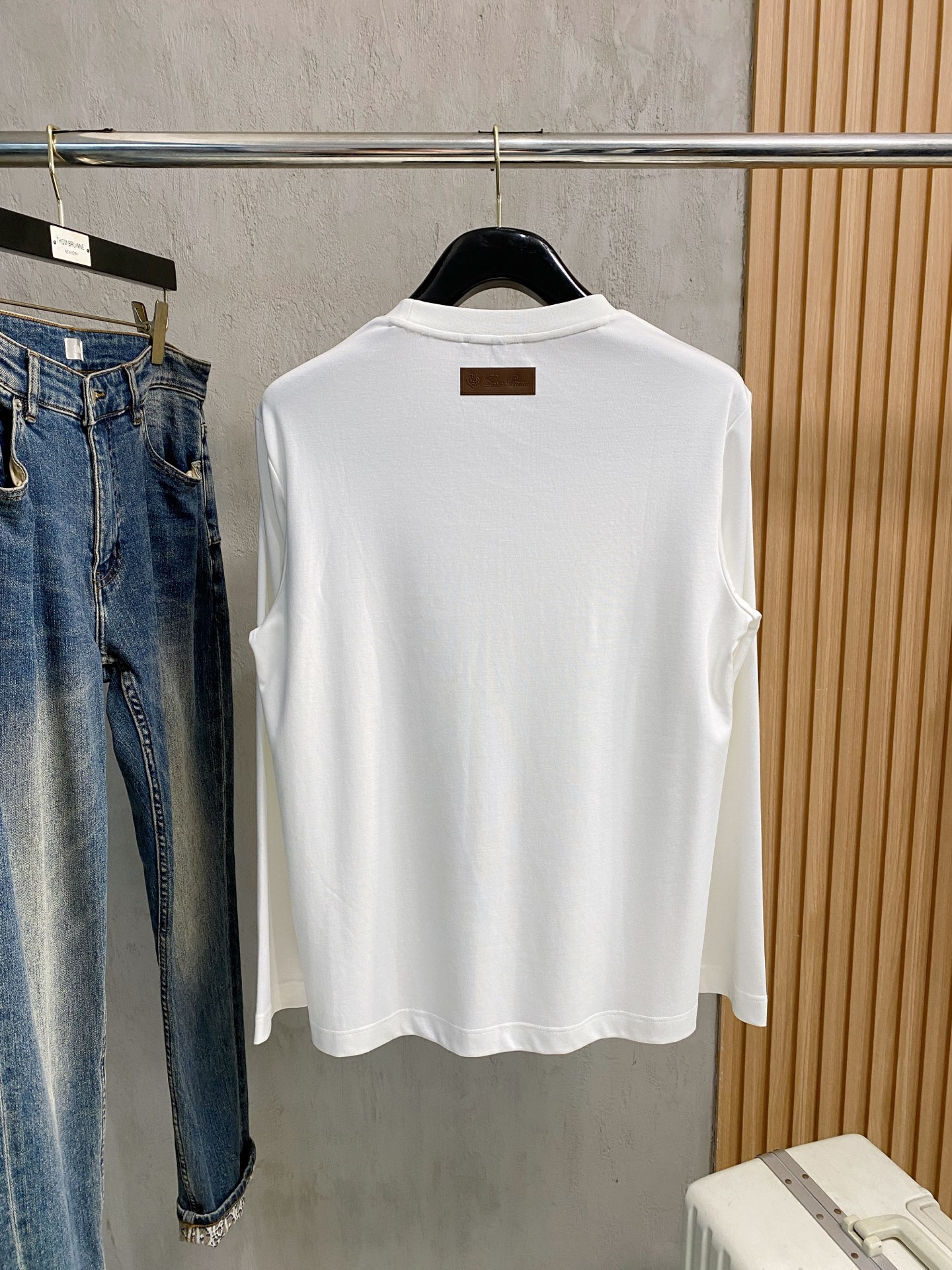 新款来袭 lP🆕 独家专供新款原单男士圆领 长袖高端定制 高版本 时尚百搭爆款⚠️⚠️✨✨原版进口纯棉面