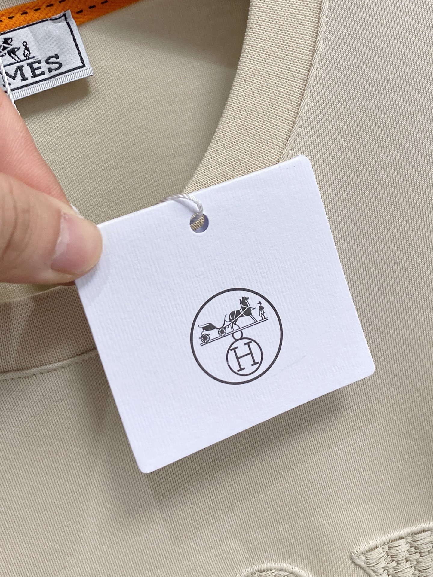 新款来袭  爱马仕 独家专供新款原单男士圆领 长袖高端定制 高版本 时尚百搭爆款⚠️⚠️✨✨原版进口纯棉