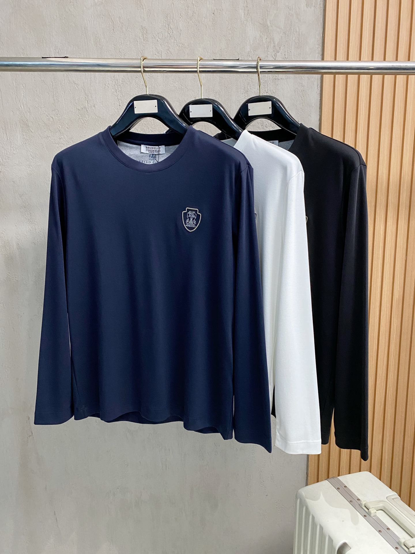 新款来袭 bc 独家专供新款原单男士圆领 长袖高端定制 高版本 时尚百搭爆款⚠️⚠️✨✨原版进口纯棉面料