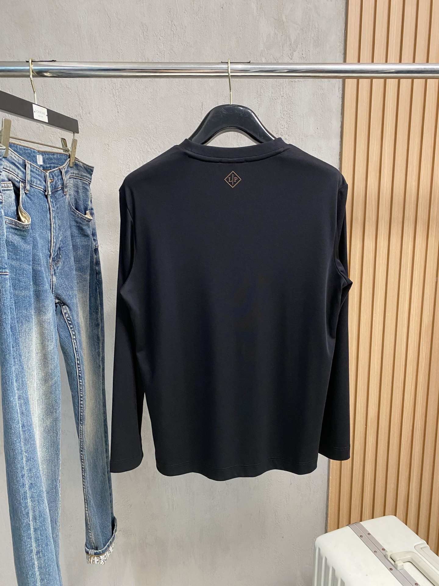 新款来袭 lP🆕 独家专供新款原单男士圆领 长袖高端定制 高版本 时尚百搭爆款⚠️⚠️✨✨原版进口纯棉面