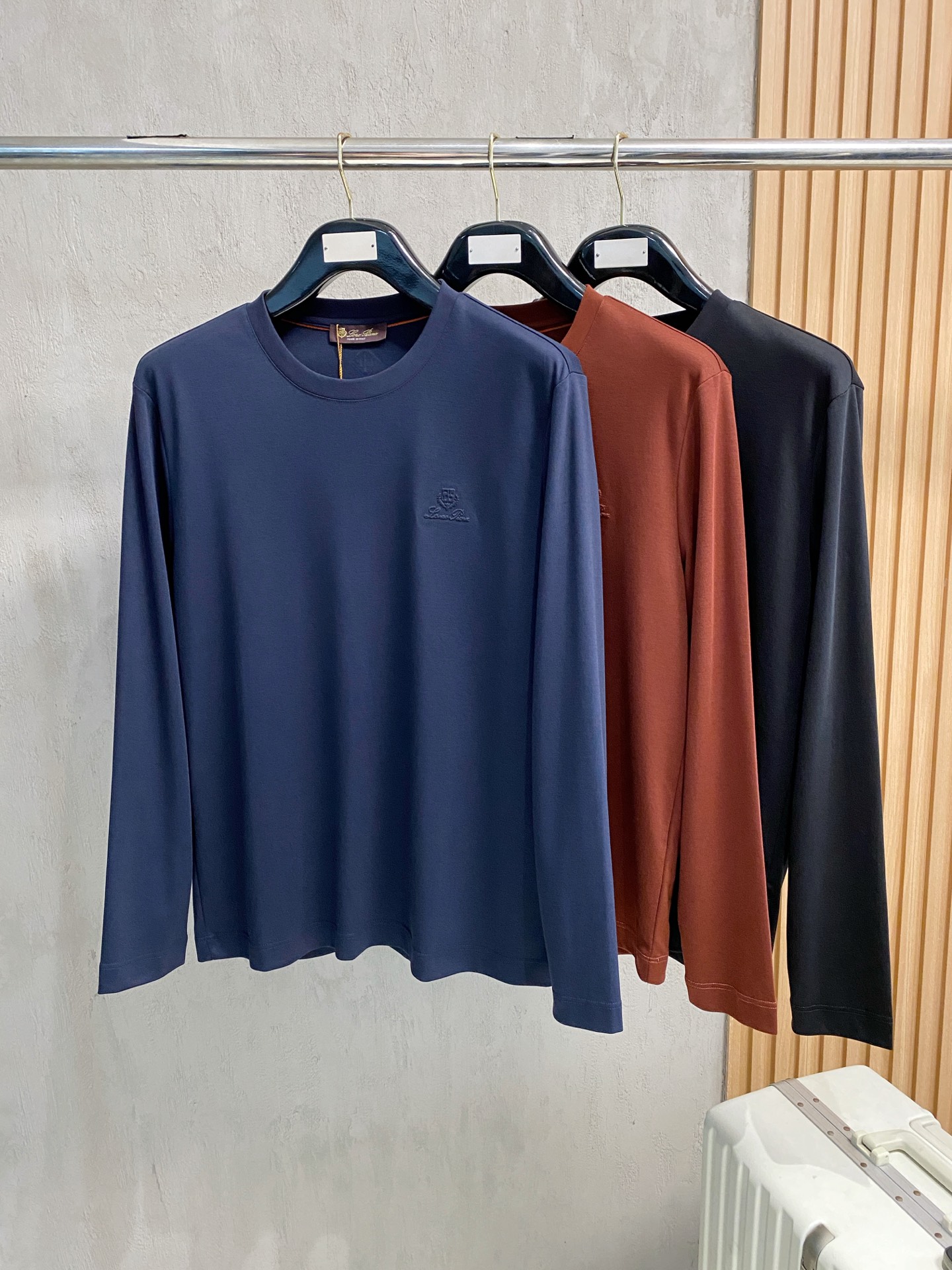 新款来袭 lP🆕 独家专供新款原单男士圆领 长袖高端定制 高版本 时尚百搭爆款⚠️⚠️✨✨原版进口纯棉面